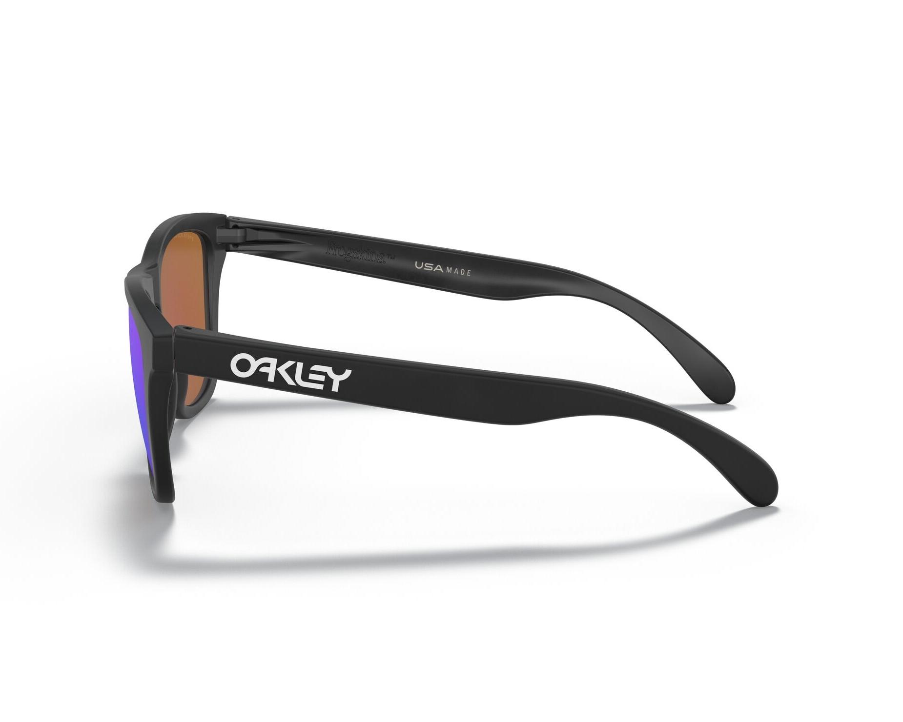 Oakley OO9013 9013H6 55-17 Black  360 degree view 3