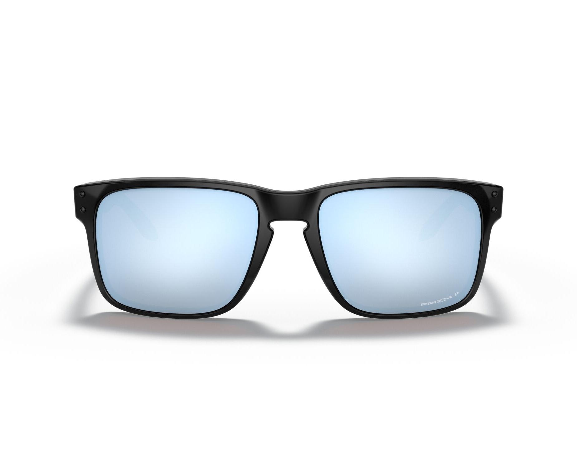 Oakley OO9102 9102C1 55-18 Blue  360 degree view 2
