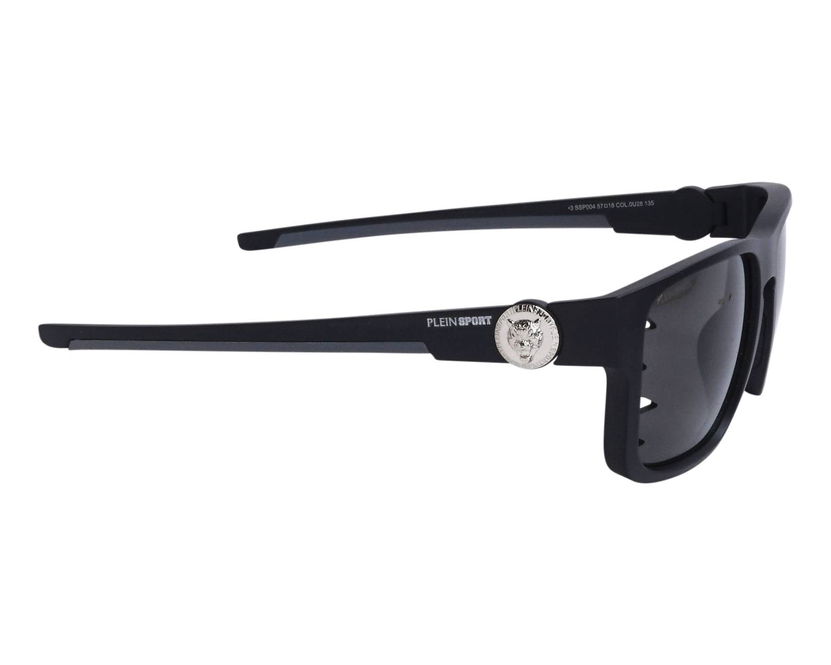 NWT PHILIPP PLEIN SUNGLASSES BLACK Sunglasses PLEIN URBAN VEGA Hexagon | Philipp Plein main image 3
