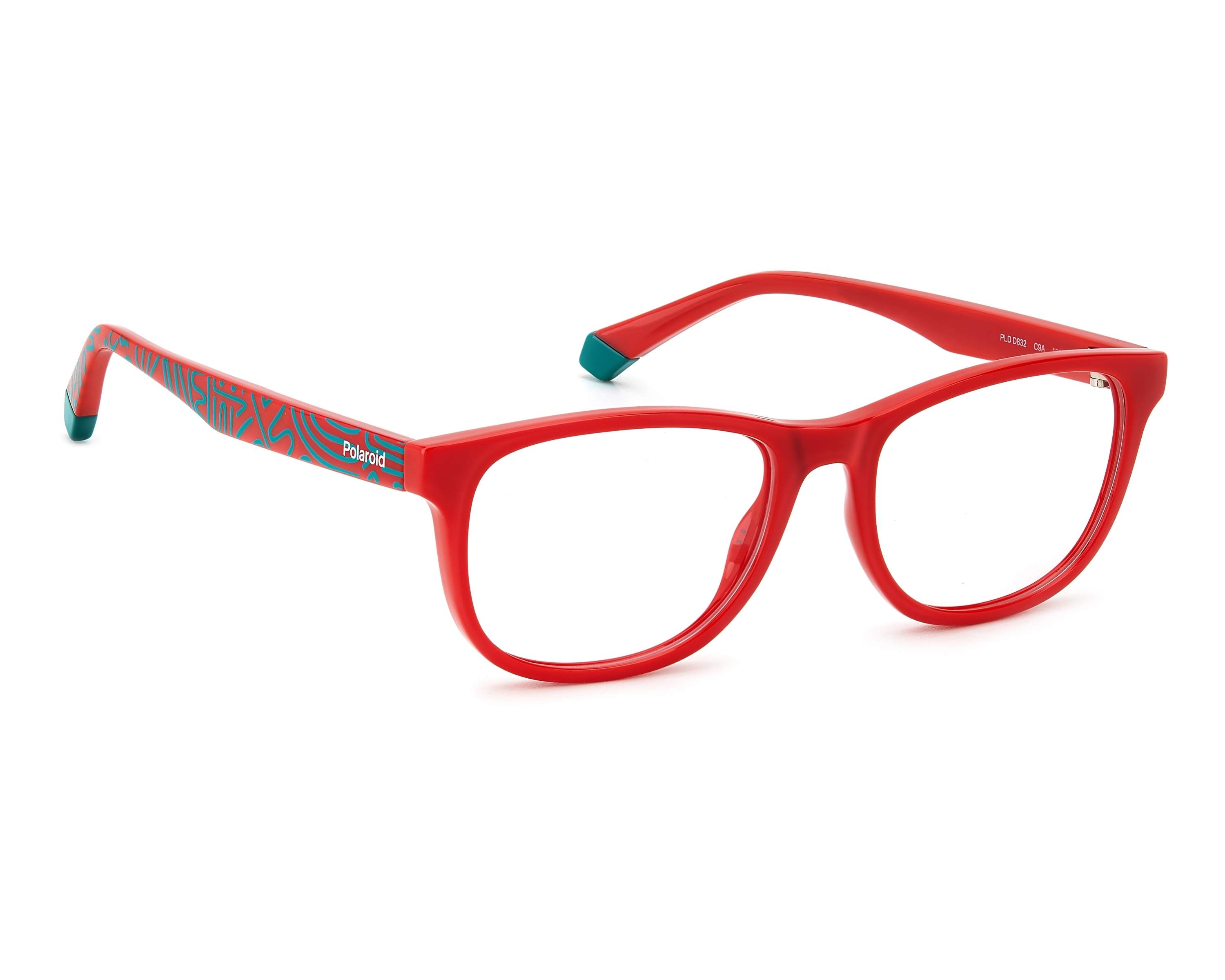 NWT Polaroid Core PLD D424-0C9A 00 50mm RED Eyeglasses PLD 6249/S/X main image 4