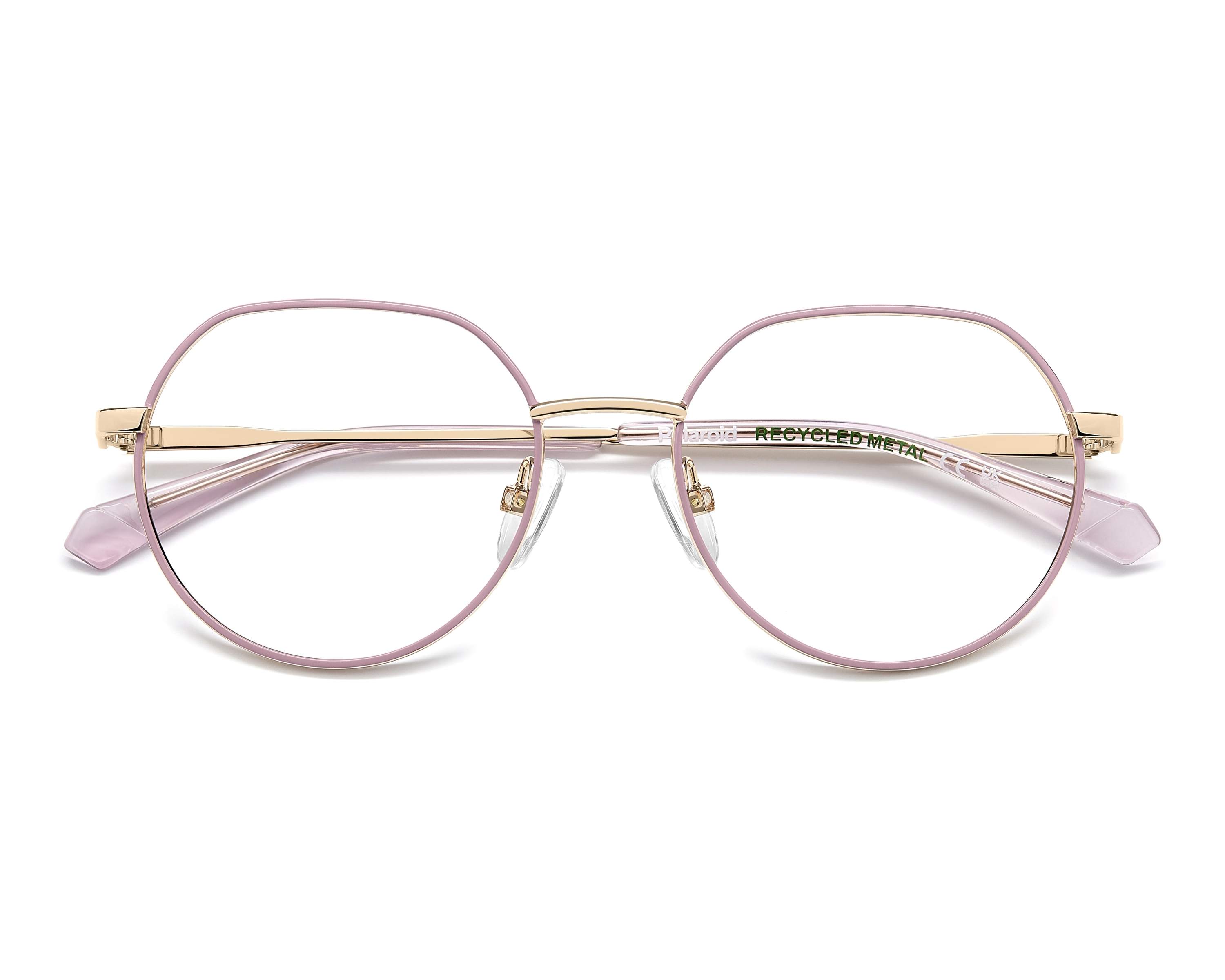 Polaroid PLD-D839 EYR 49-17 Rose gold Pink 360 degree view 2