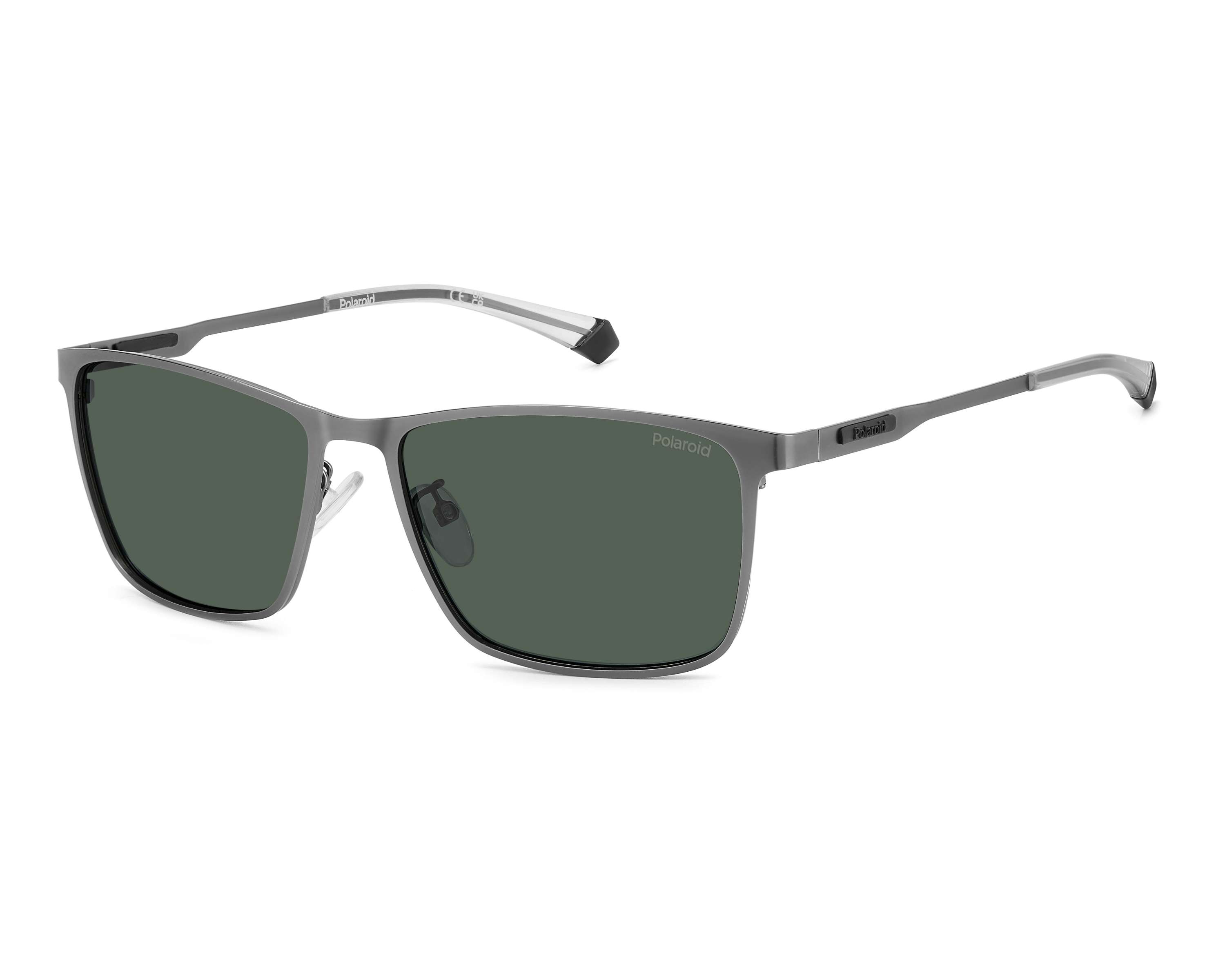 Polaroid Occhiali Da Sole Uomo Mod. PLD D442 – Colore R81/21 Rutenio Opaco, Lenti 49mm