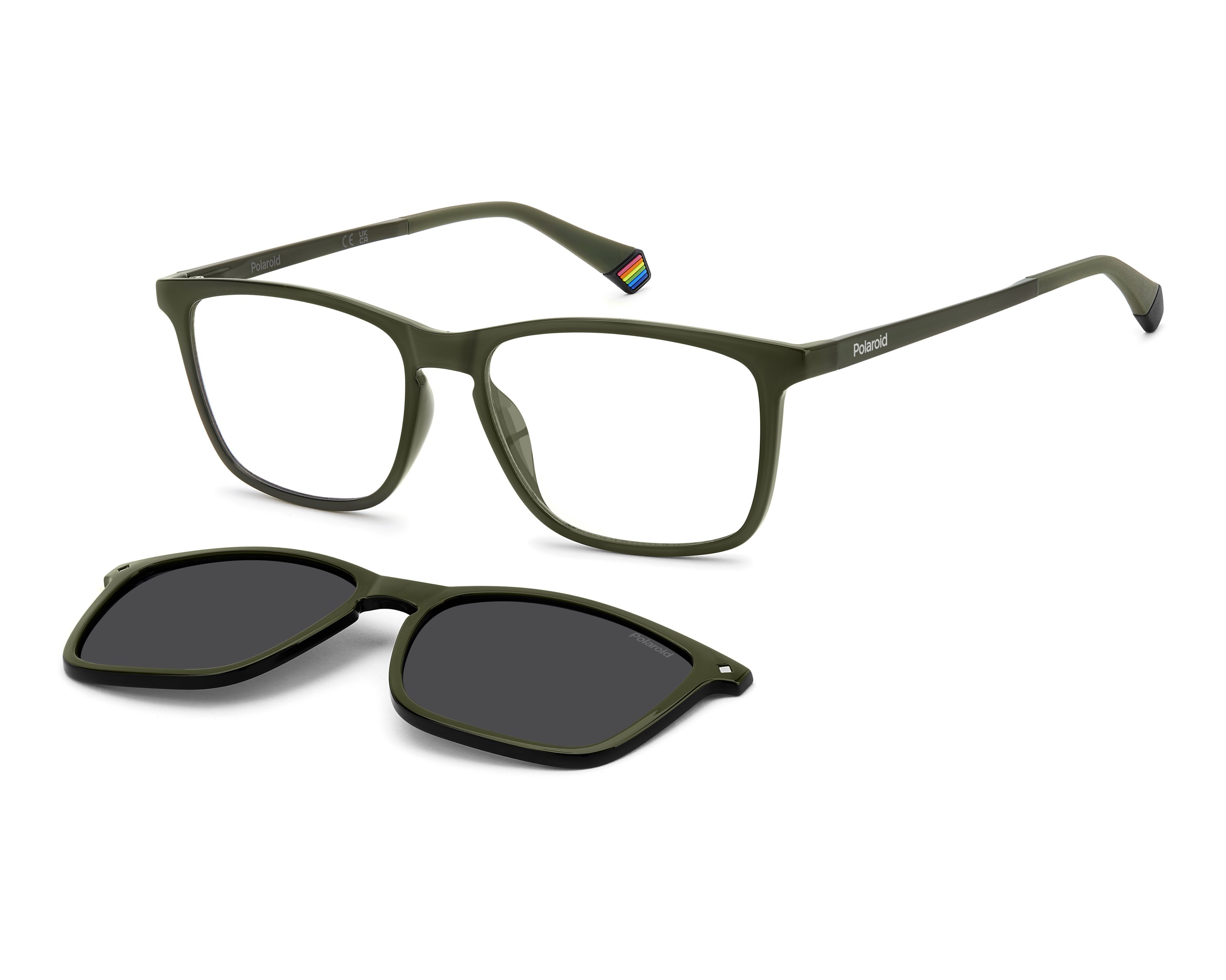 Polaroid PLD-6139-CS BHP/M9 55-16 Green Black 360 degree view 1