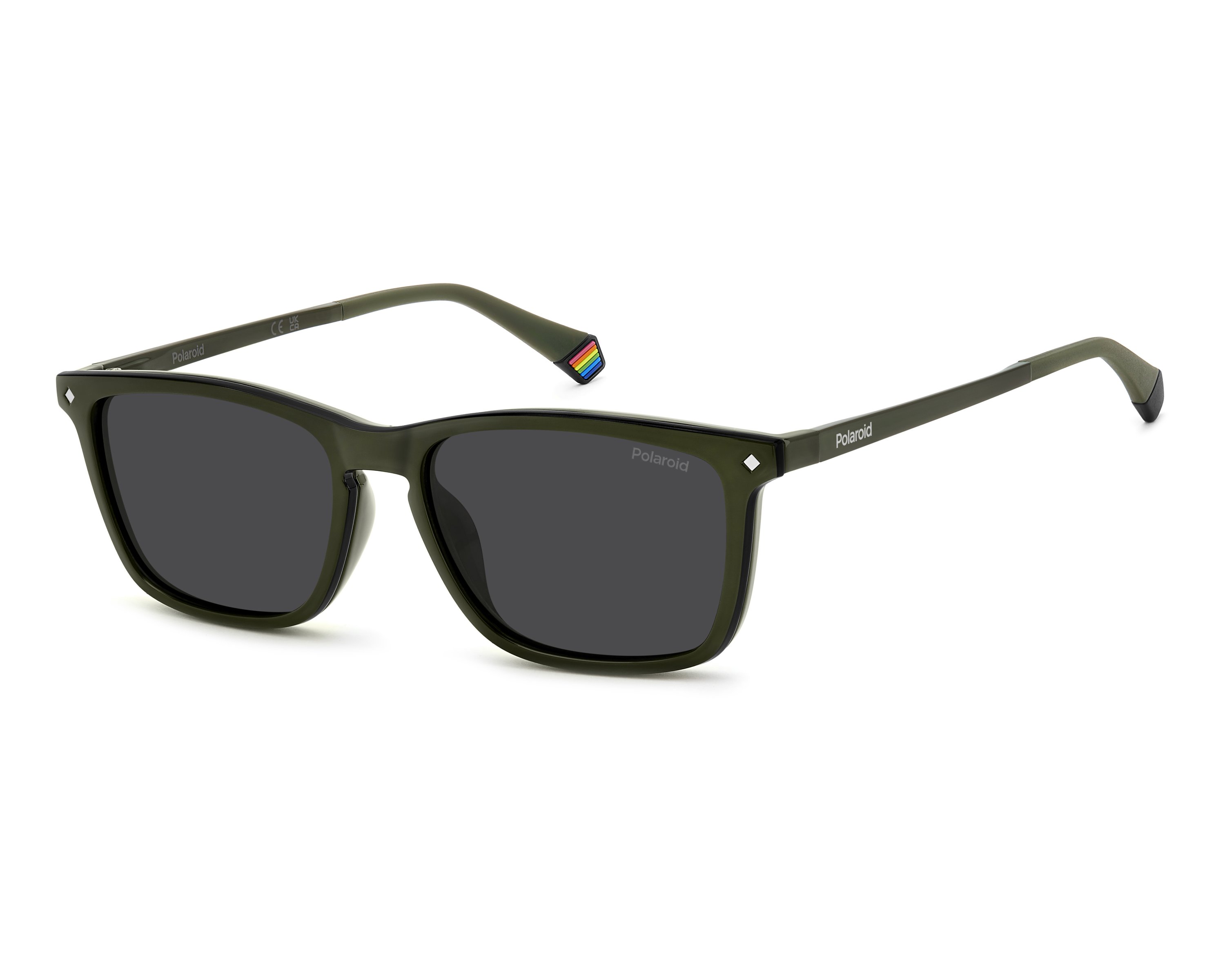 Polaroid PLD-6139-CS BHP/M9 55-16 Green Black 360 degree view 5