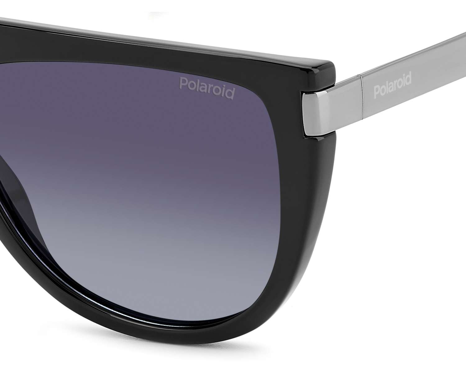 Gafas De Sol Polaroid PLD 4066/s - Modelo 807/WJ Negro, Lentes Polarizadas Gris Degradado, Mujer