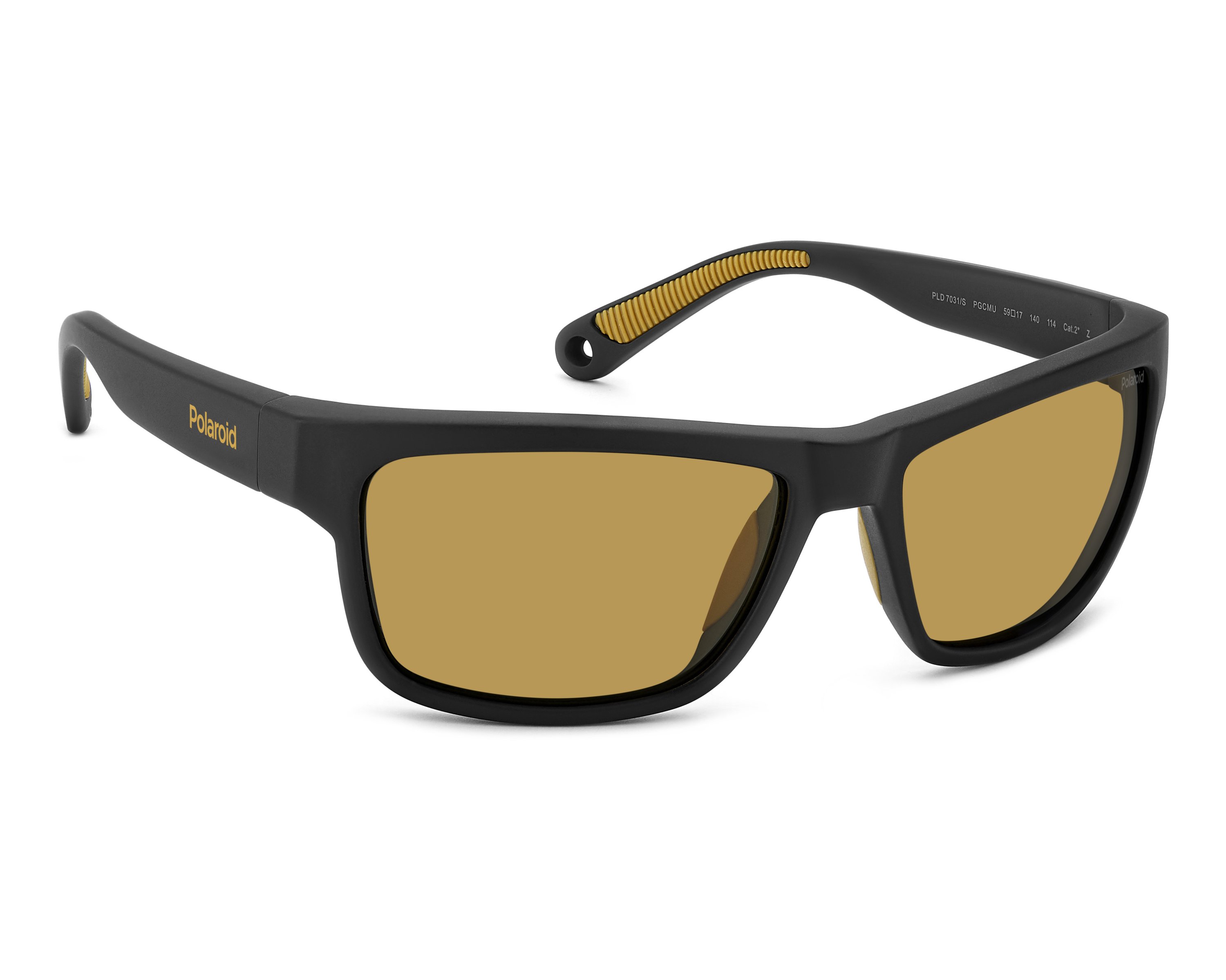 Polaroid PLD-7031-S PGC/MU - Black Yellow 360 degree view 3