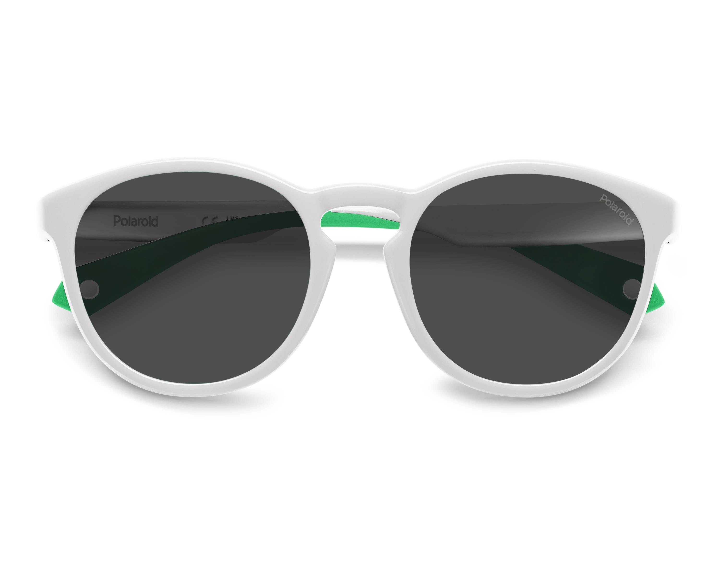 Polaroid best sale white sunglasses