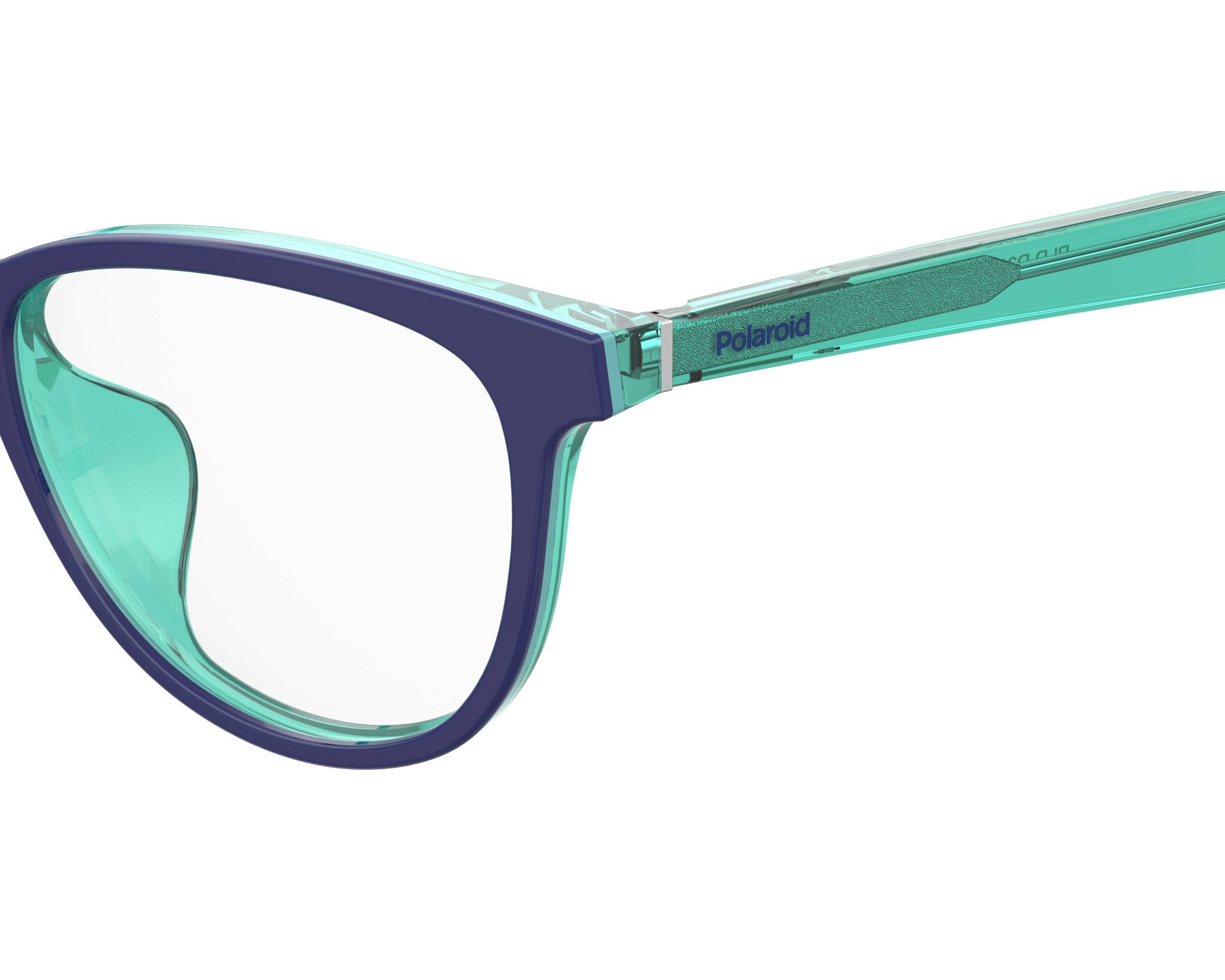 NWT Polaroid Core PLD D395-0Z90 00 51mm BLUE AQUA Eyeglasses Polaroid Glasses PLD-D395 Z90 main image 2