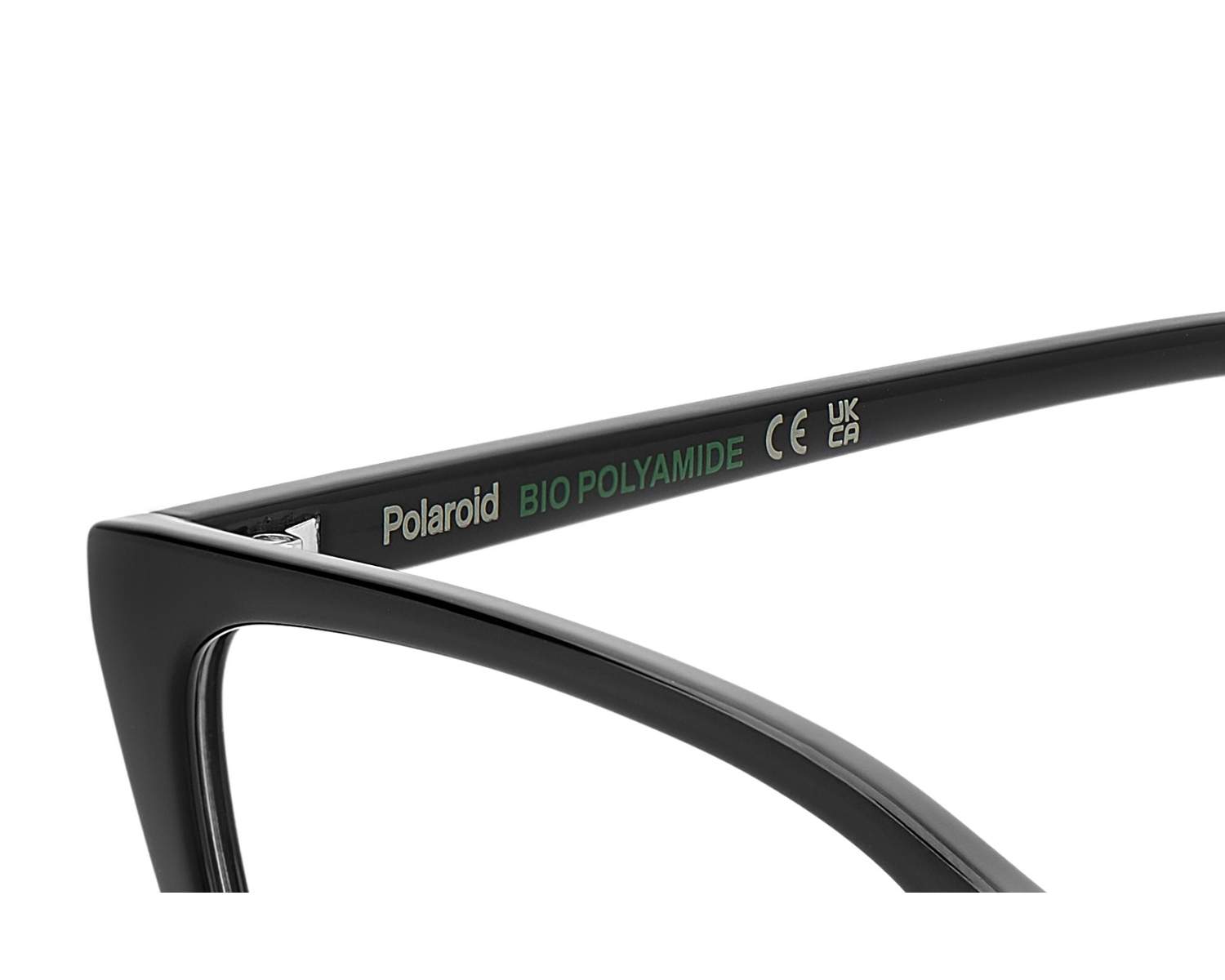 Polaroid Black Polyamide Glasses Women\'s (Frames) Polaroid Eyeglasses Black Cat-Eye PLD D602 80718 53mm Women  main image 3