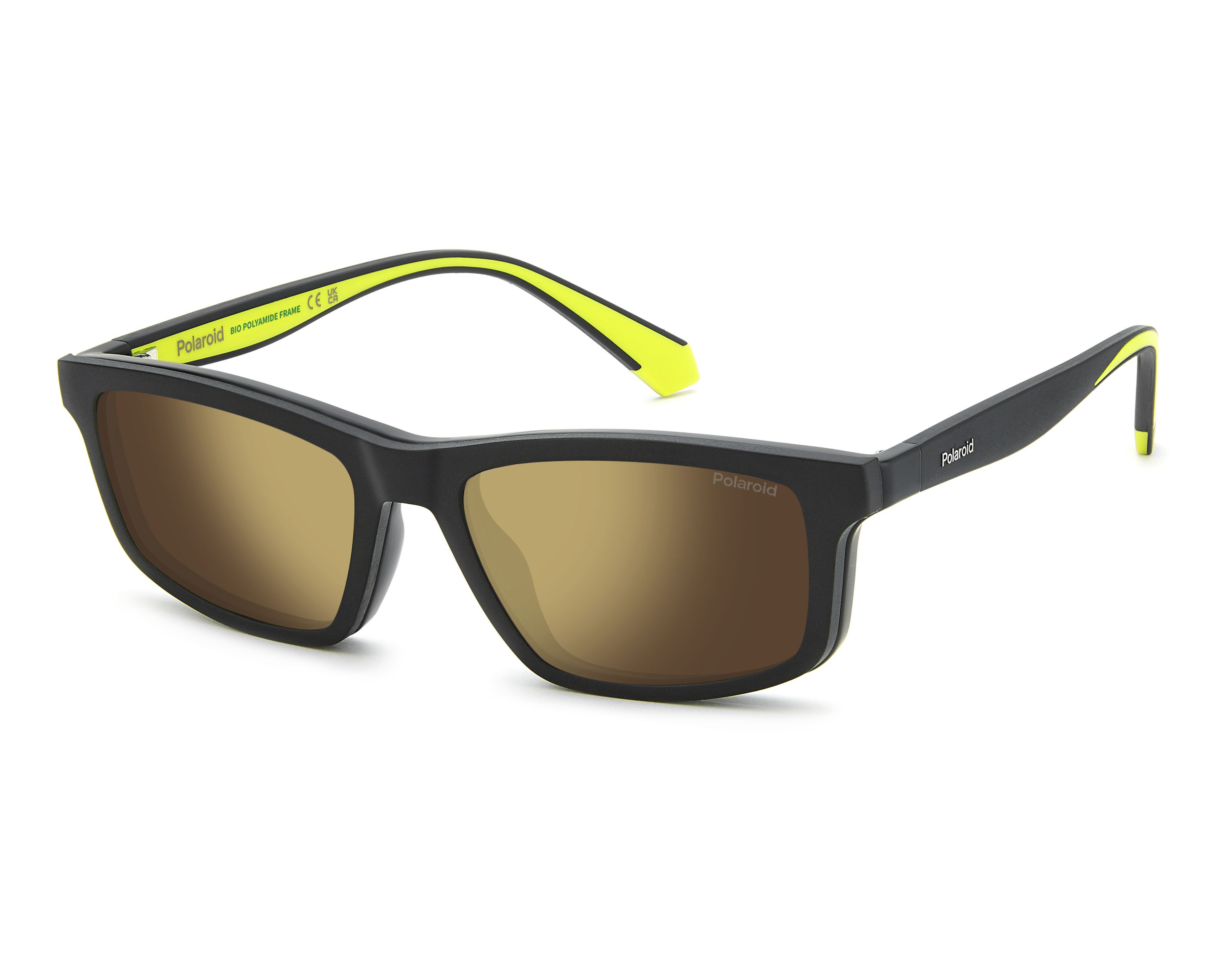 Polaroid PLD-D622-C PGC/LM 56-16 Black Yellow 360 degree view 5