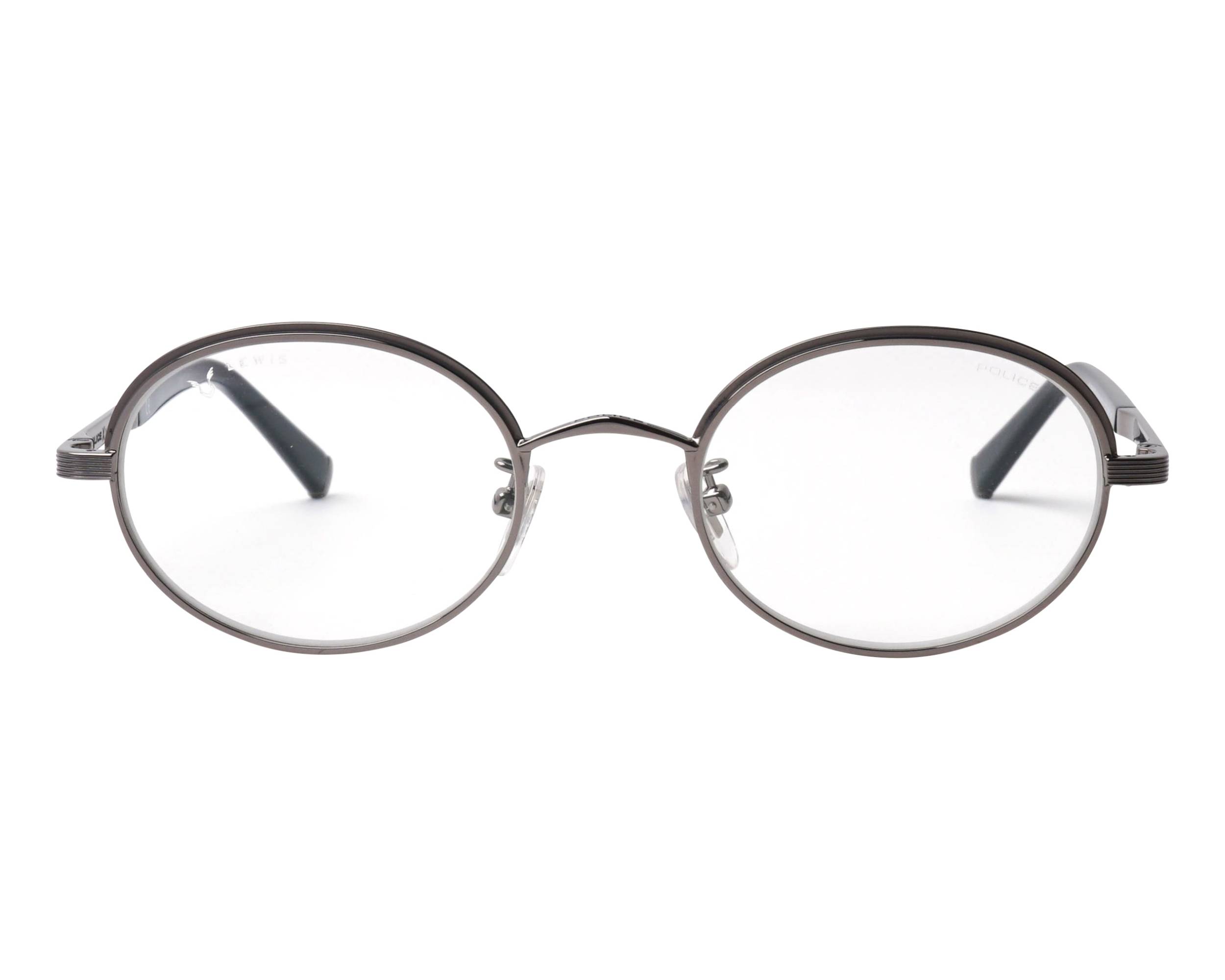 Police Black Metal Glasses Women\'s (Frames) Police Monument 2 VPLG80 0700 Glasses - US main image 4