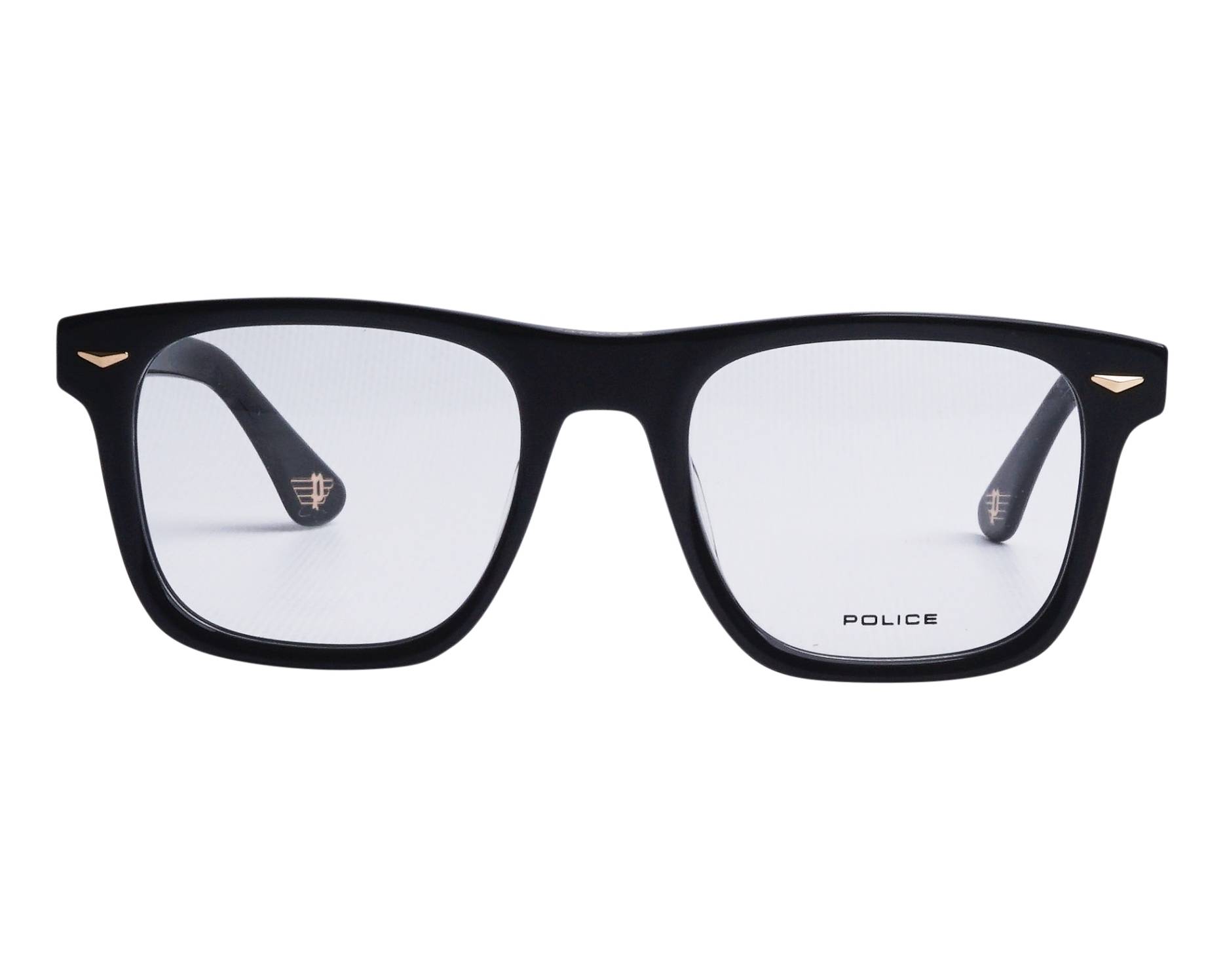 Police VPLL72 700V 52-20 Black Gold front view