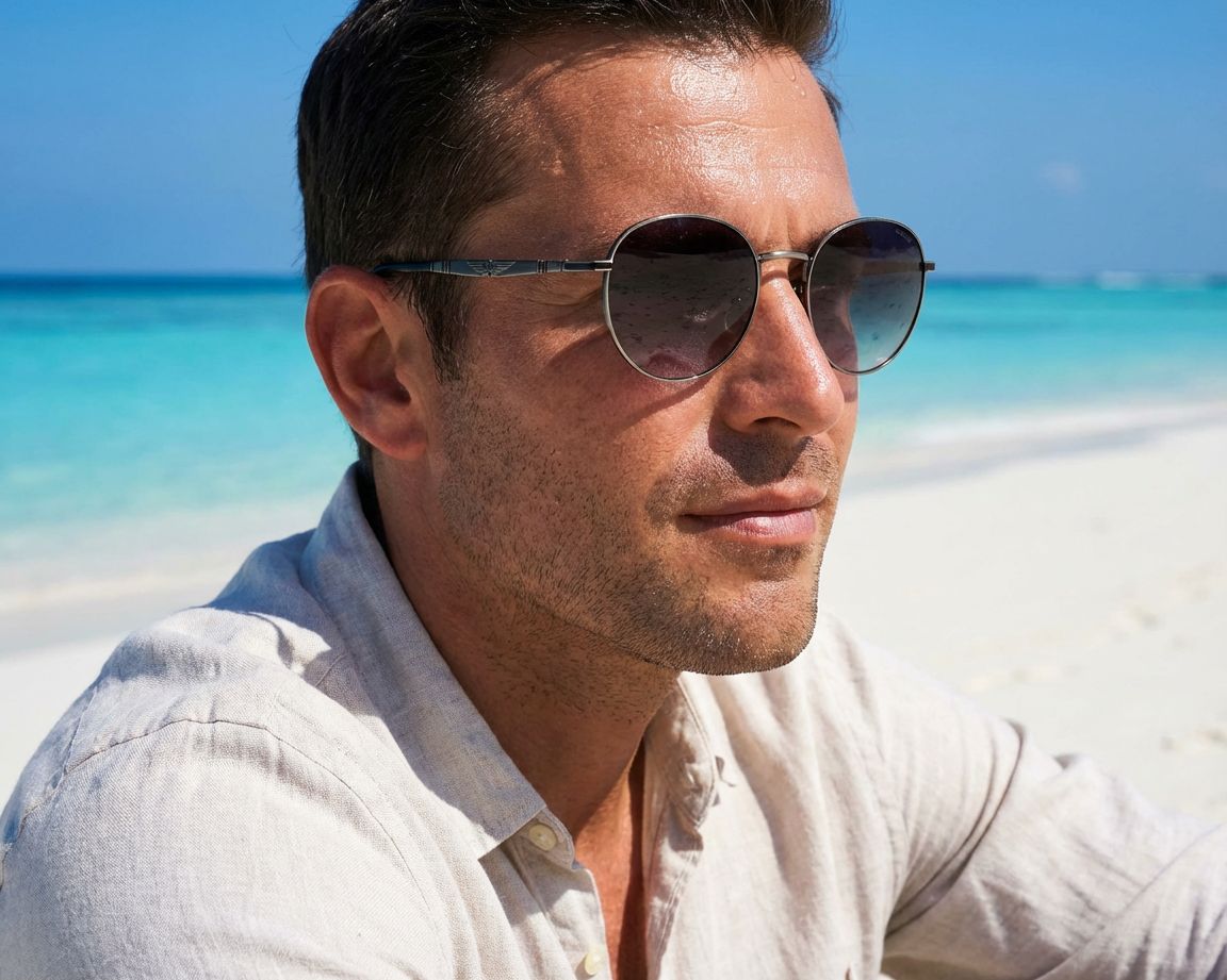Police Sunglasses ORIGINS NINETIES 1 SPLE07N 0548