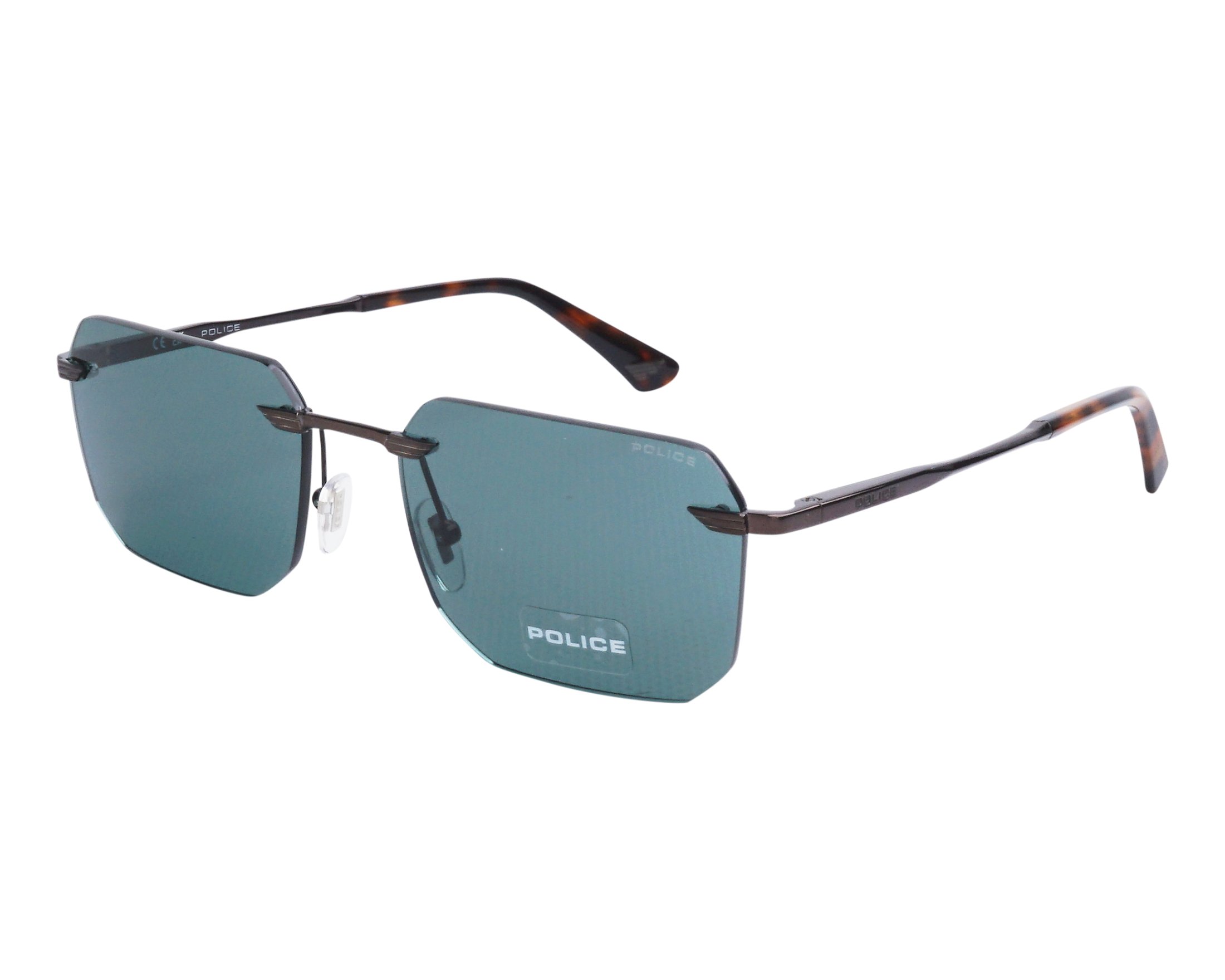 Police SPLU-75 0672 57-18 Black  profile view