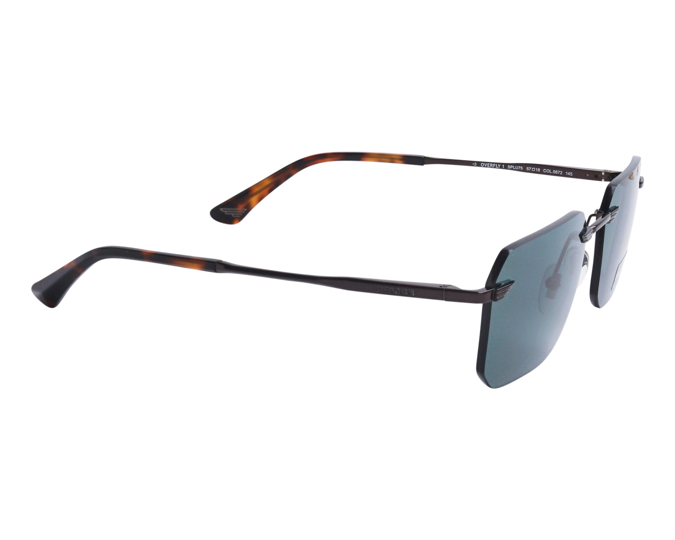 Police SPLU-75 0672 57-18 Black  side view