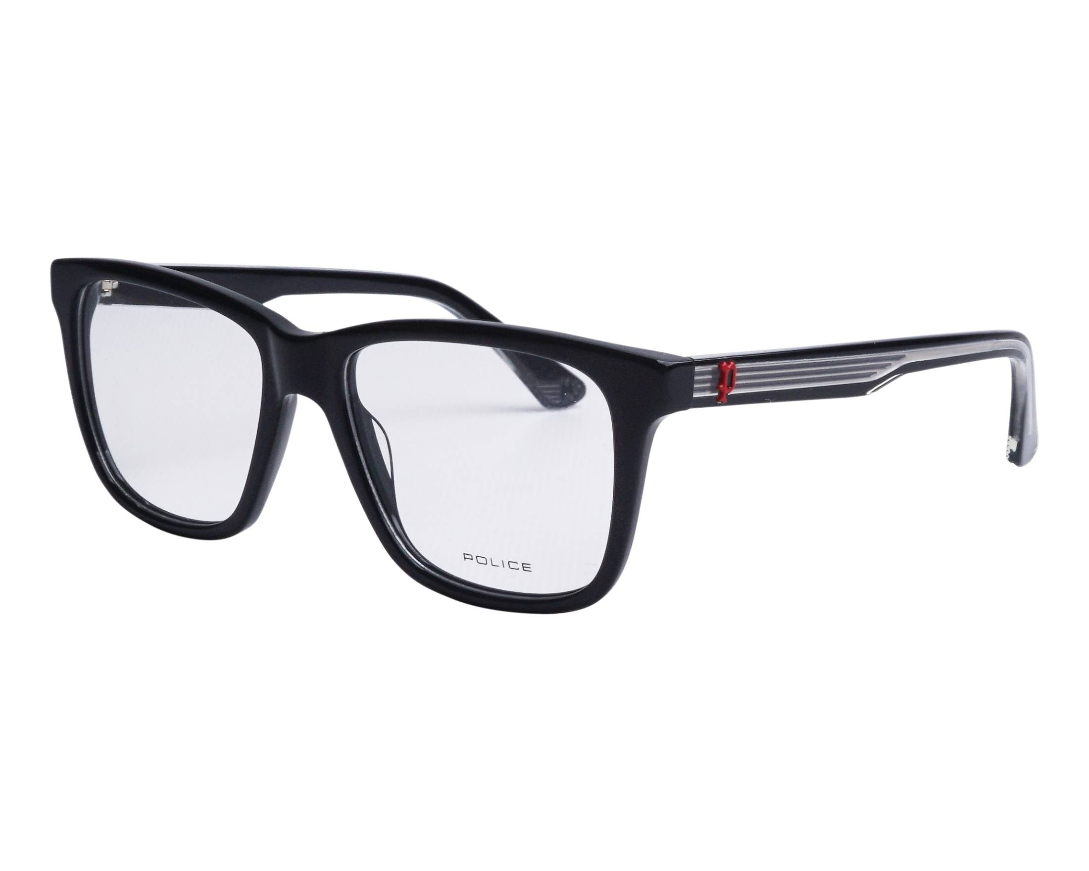 Police Gray Metal & Plastic Glasses Women\