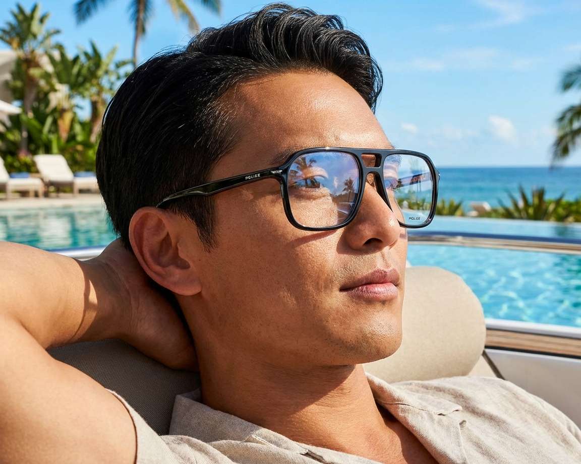 Police Glasses VPLN-21 0700