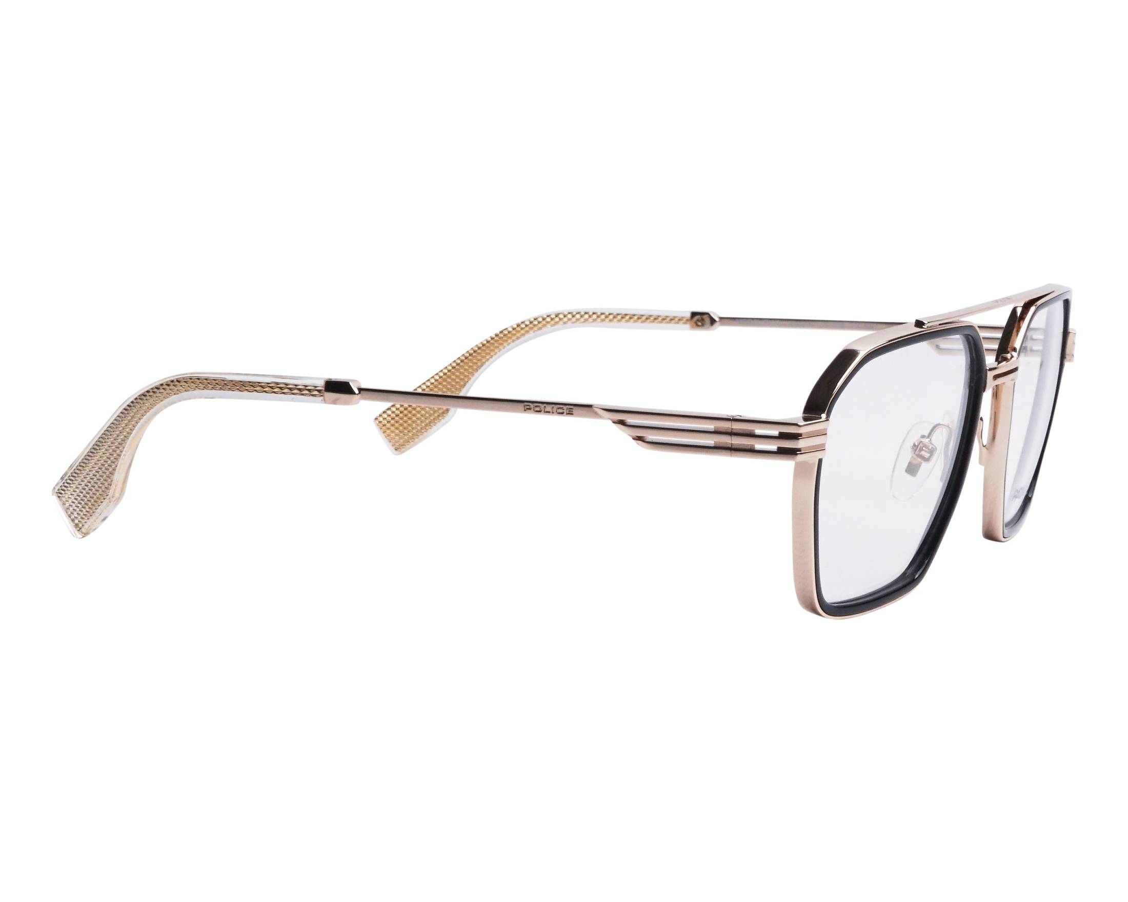 Police Brown Metal Glasses Women\'s (Frames) Police Glasses Victory 2 VPL262N 763M main image 3