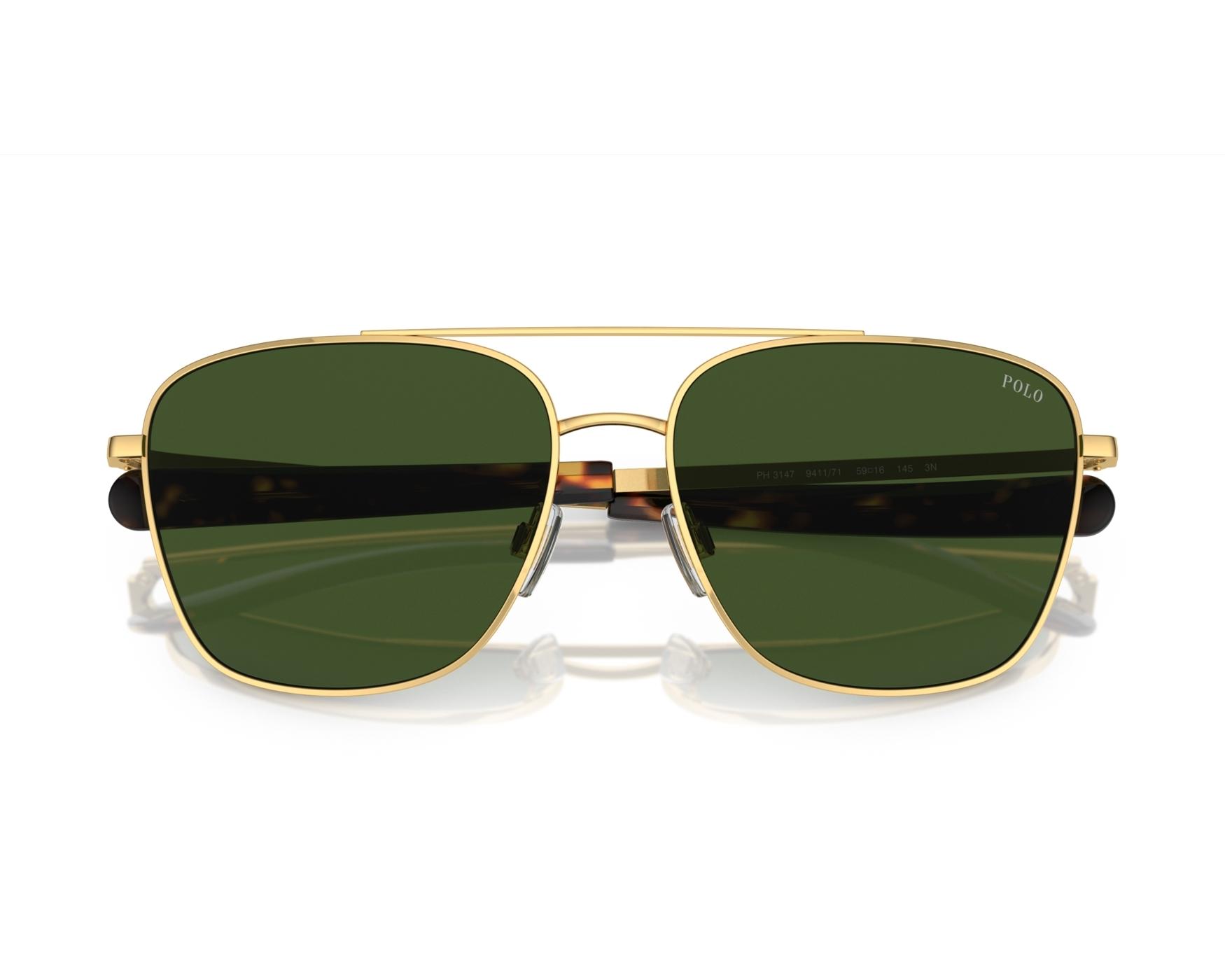 Polo Ralph Lauren PH3147 941171 59-16 Gold  360 degree view 5
