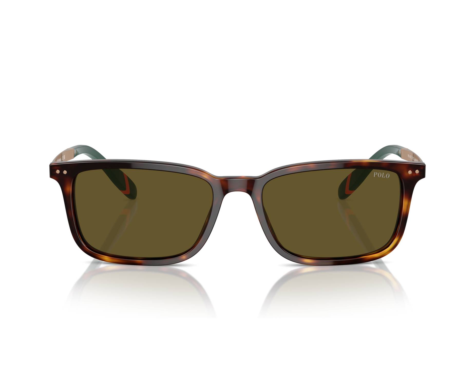 Polo Ralph Lauren Havana Tortoiseshell Sunglasses Polo Ralph Lauren 0PH4204U Sunglasses | Dark Havana  main image 2