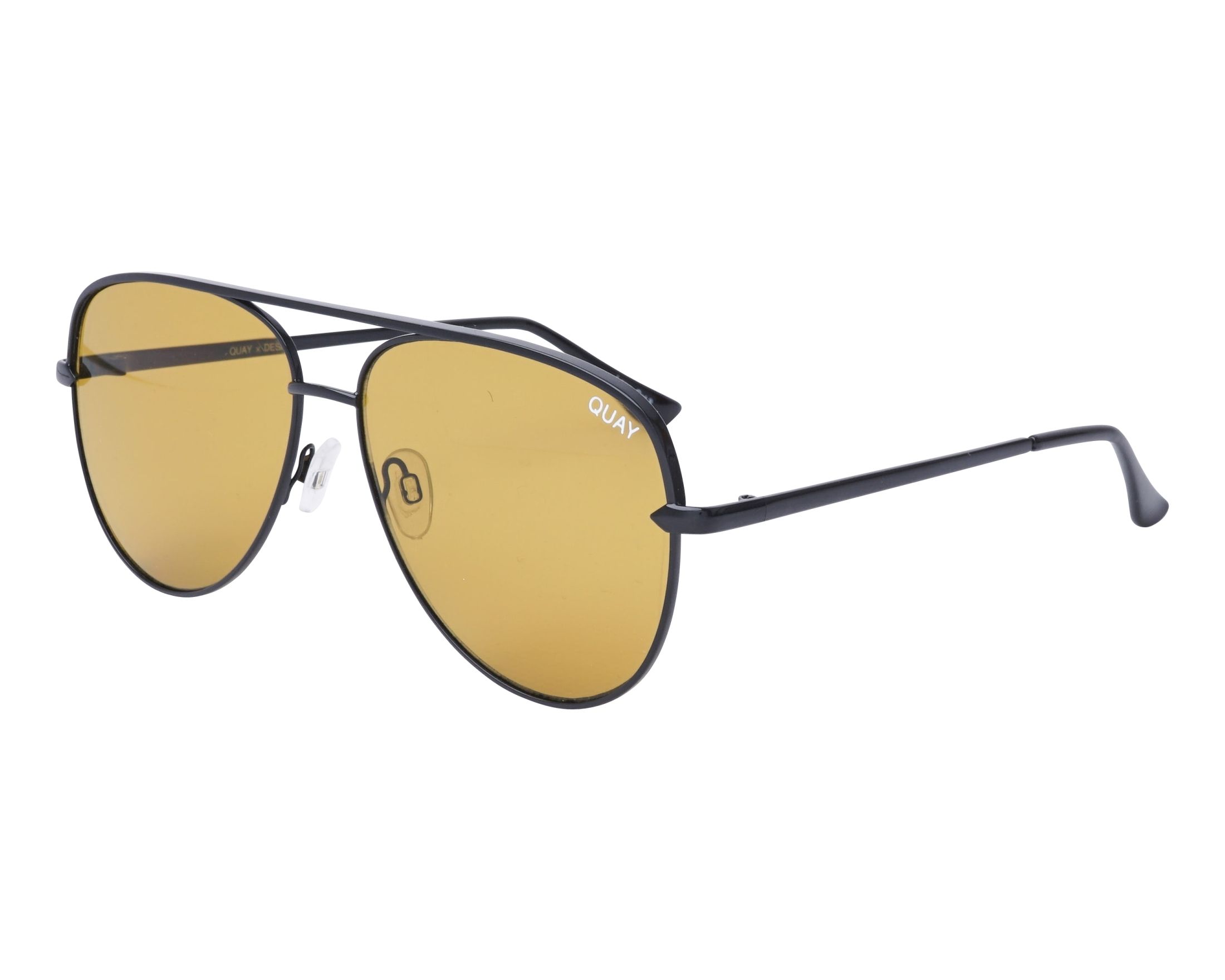 Brand New Gold & Black Quay Australia Sunglasses Amazon.com: Quay Australia All In Oversized Aviator  main image 4