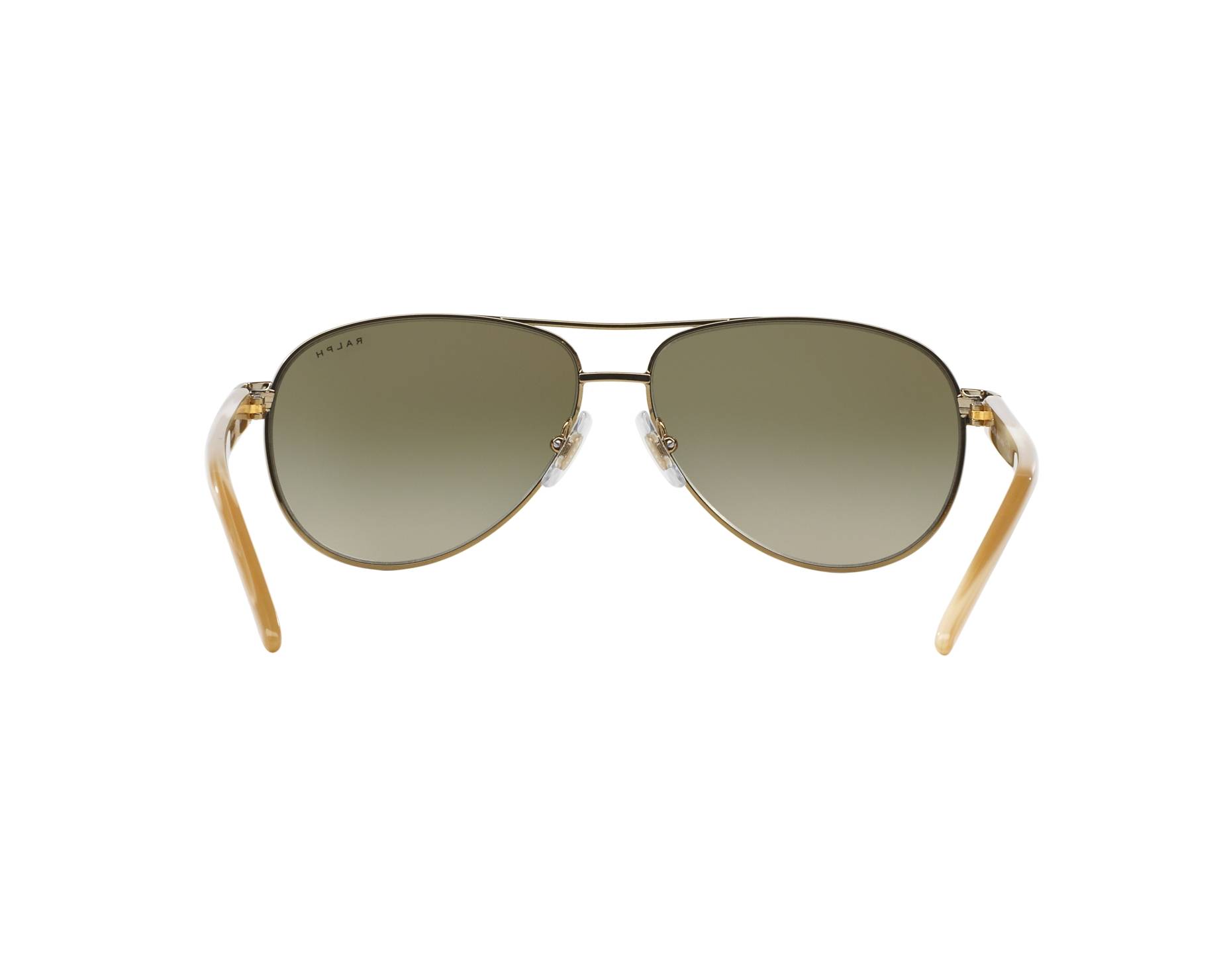 Ralph Lauren RA4004 Polarized Gold Tone Sunglasses 101/T5 59 _ 13 130 3P Ralph by Ralph Lauren RA4004 101/13 59 Sunglasses | Glasses  main image 2