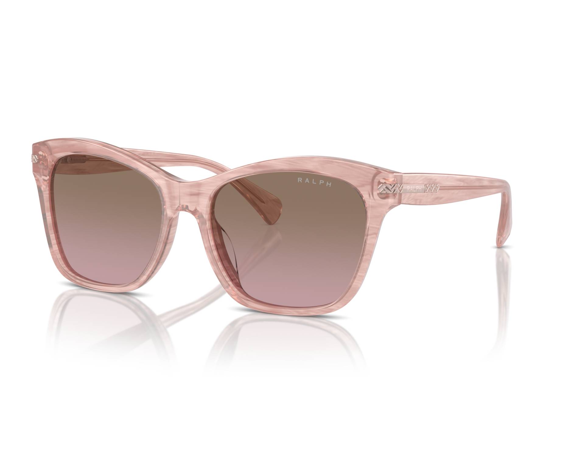 Ralph Lauren Pink Gradient Sunglasses Ralph by Ralph Lauren RA4147 9001/36 Sunglasses - US main image 4