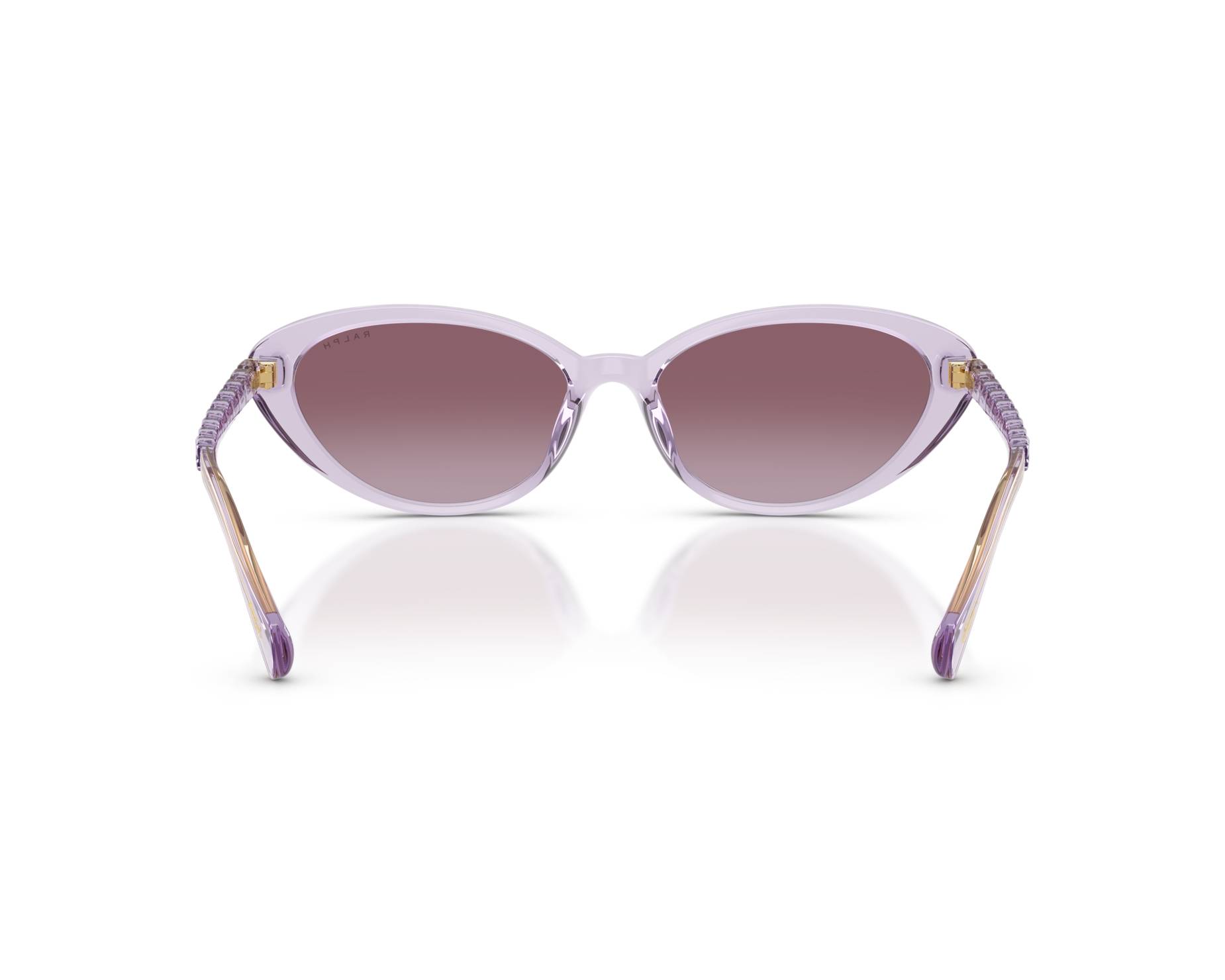 Ralph Lauren Lavender Tortoiseshell Cat-Eye Sunglasses Ralph Lauren - Tortoiseshell Sunglasses – Les Folies d main image 2