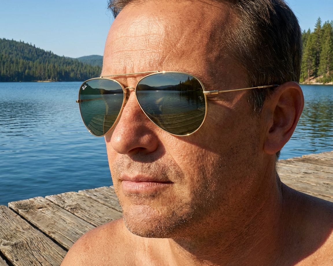 Ray-Ban Sunglasses Aviator Reverse RBR0101S 001/82 display picture 2