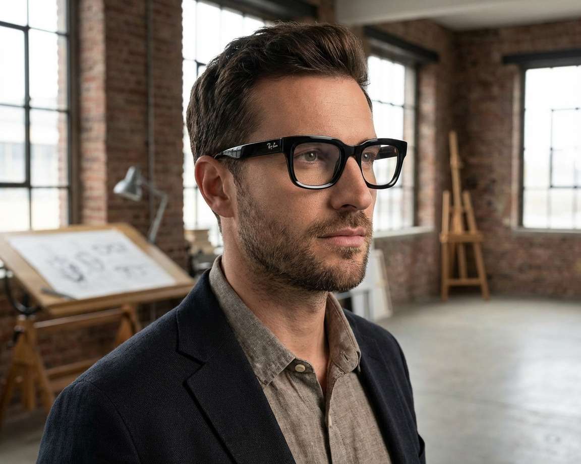 lapeaudegem/eyewear strap完売商品 Adjustable Leather Eyeglass Strap