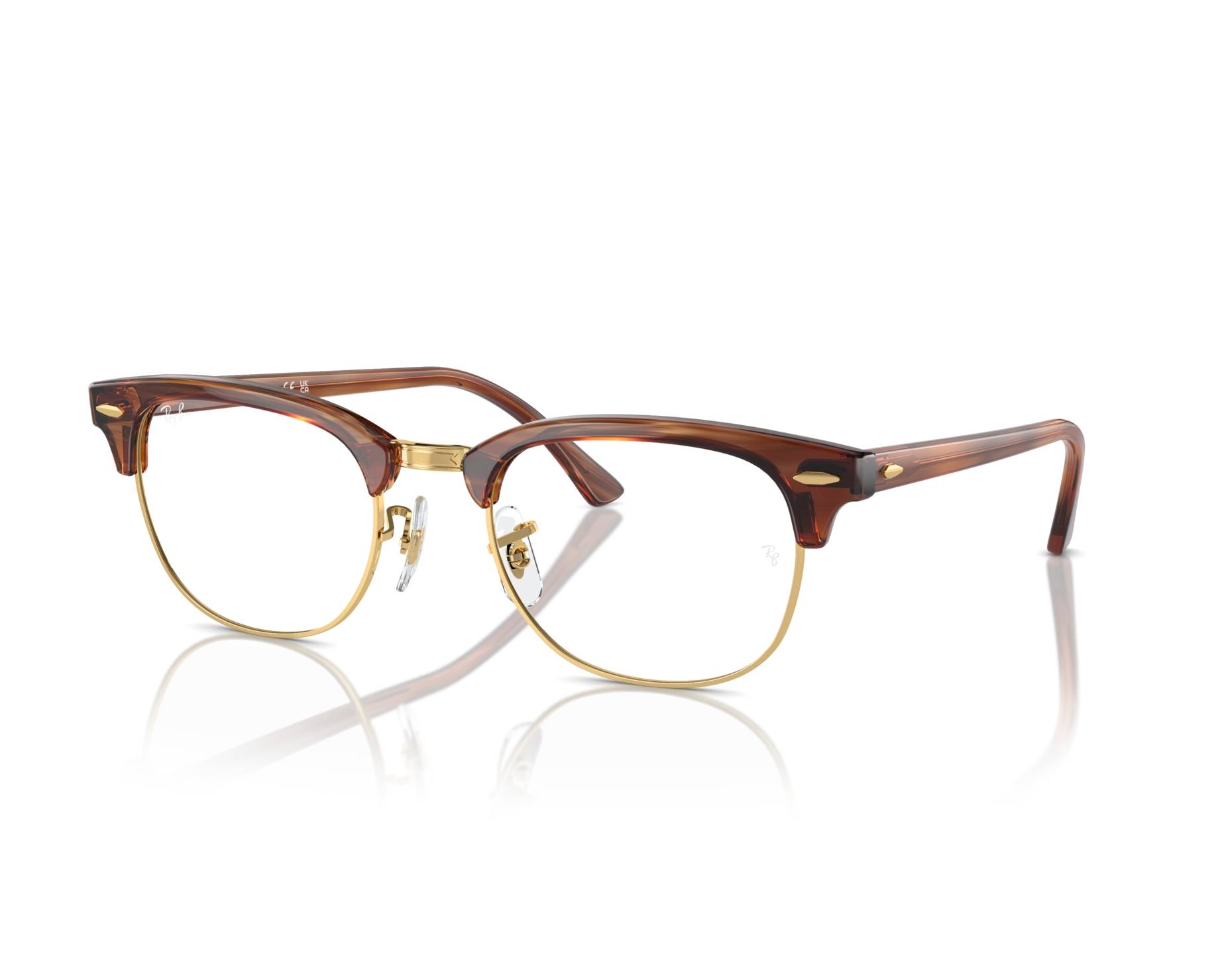 Ray-Ban RX5154 8375 51-21 Havana  360 degree view 6