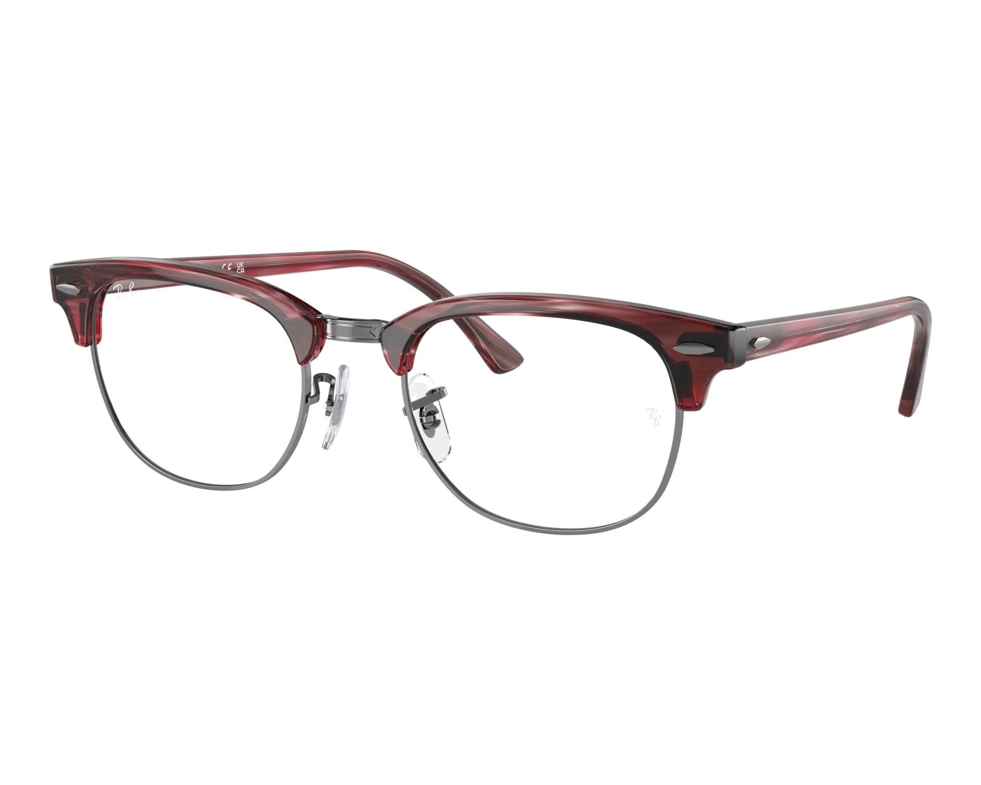 Ray-Ban RX5154 8376 51-21 Red  front view