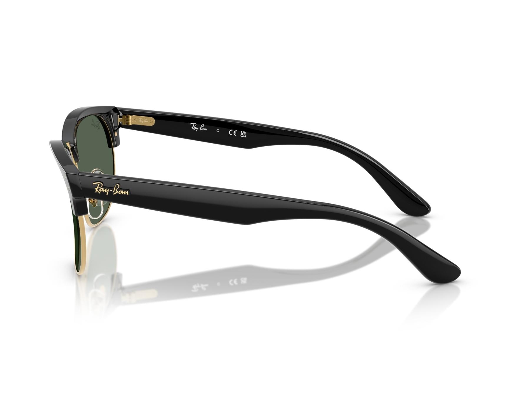 Ray-Ban Polarized Sunglasses with Black Accents Rayban 0RB0840S A$AP Rocky x Mega Wayfarer Mens Sunglasses  main image 2