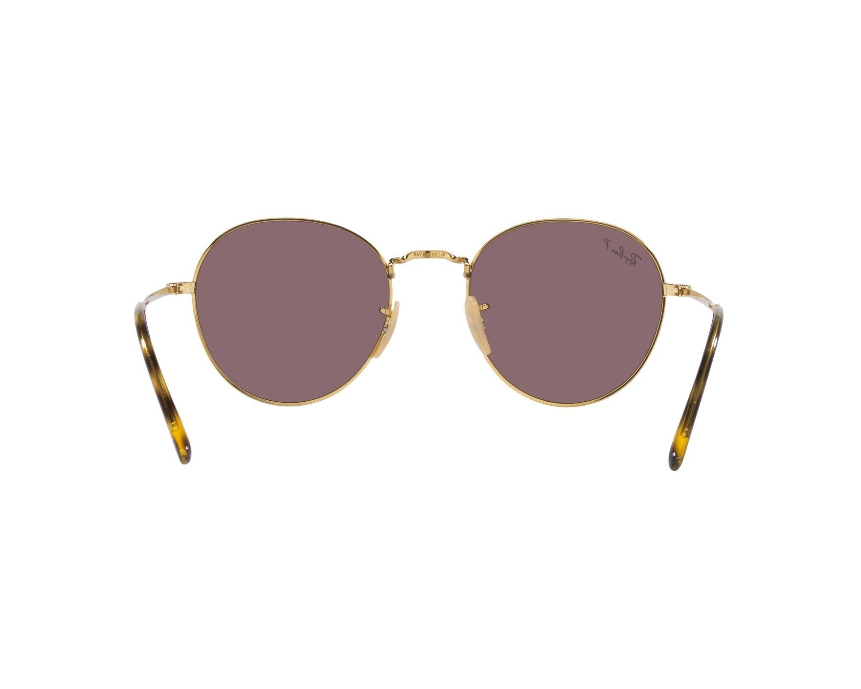 Ray-Ban サングラス　RB3582 DAVID ゴールドフレーム DAVID Sunglasses in Arista Gold and Dark Blue Polar - RB3582