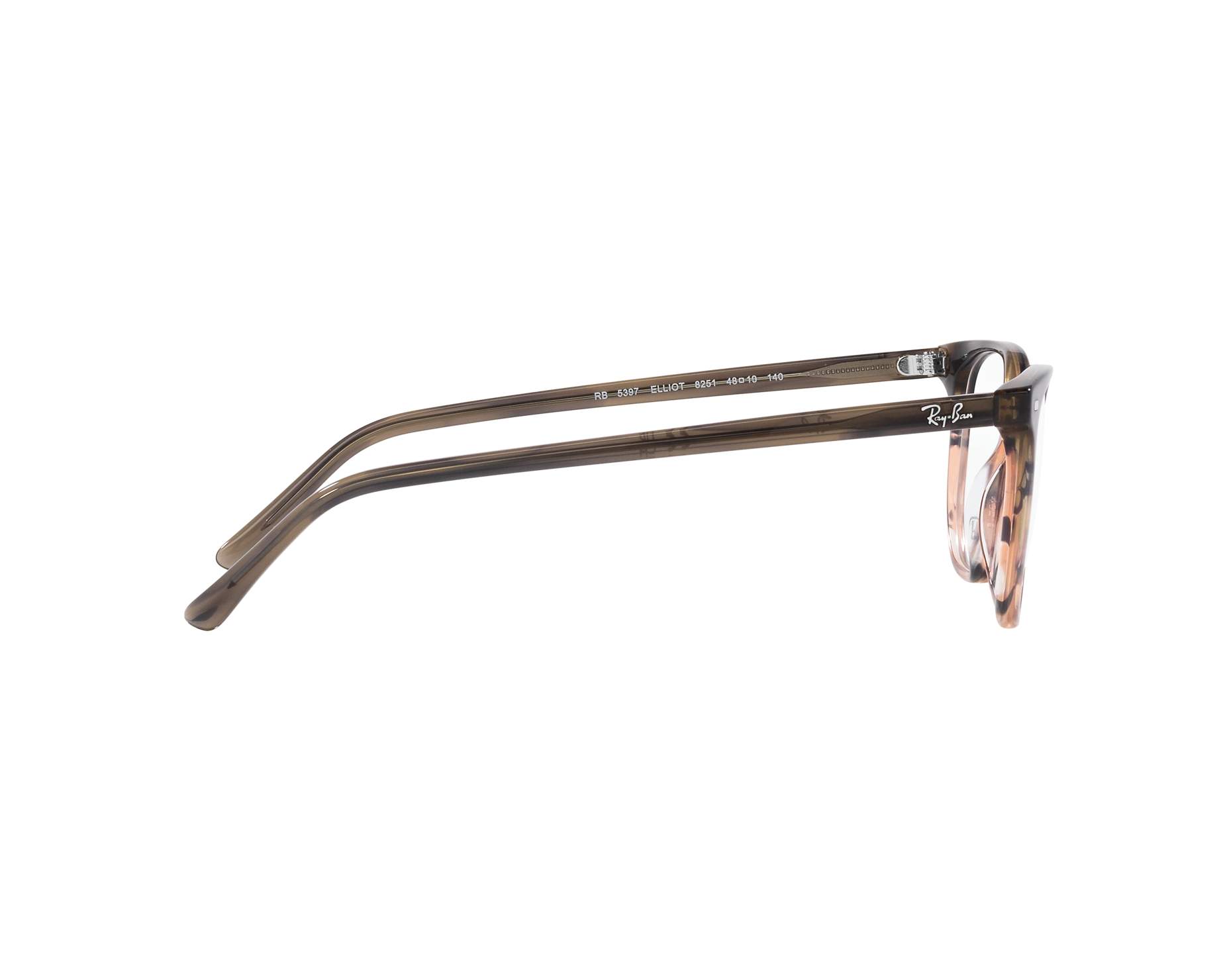 Ray-Ban RX5397 8251 - Brown  360 degree view 11