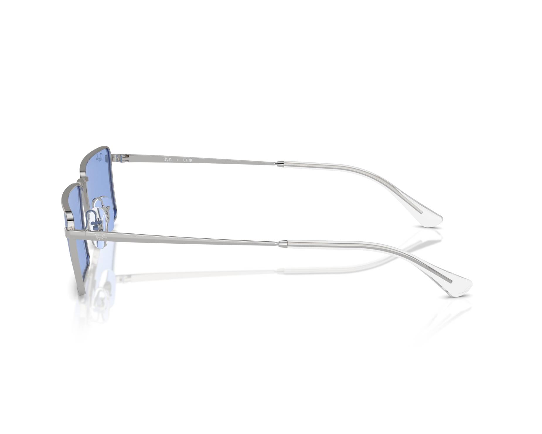 Ray-Ban RB3741 003/80 56-17 Silver  360 degree view 5