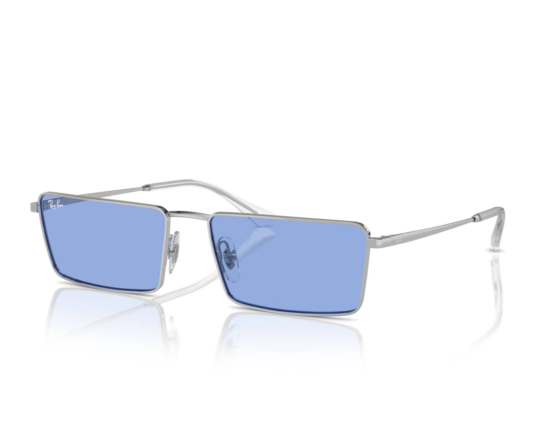 Ray-Ban RB3741 003/80 56-17 Silver  360 degree view 6