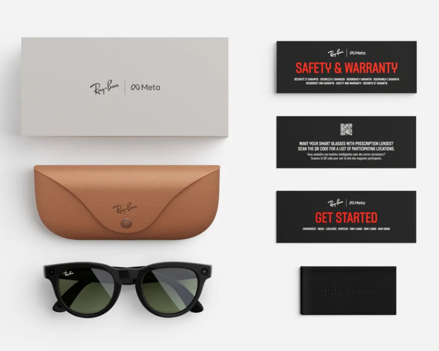 Ray-Ban Sunglasses Headliner Meta RW4009 601/9A