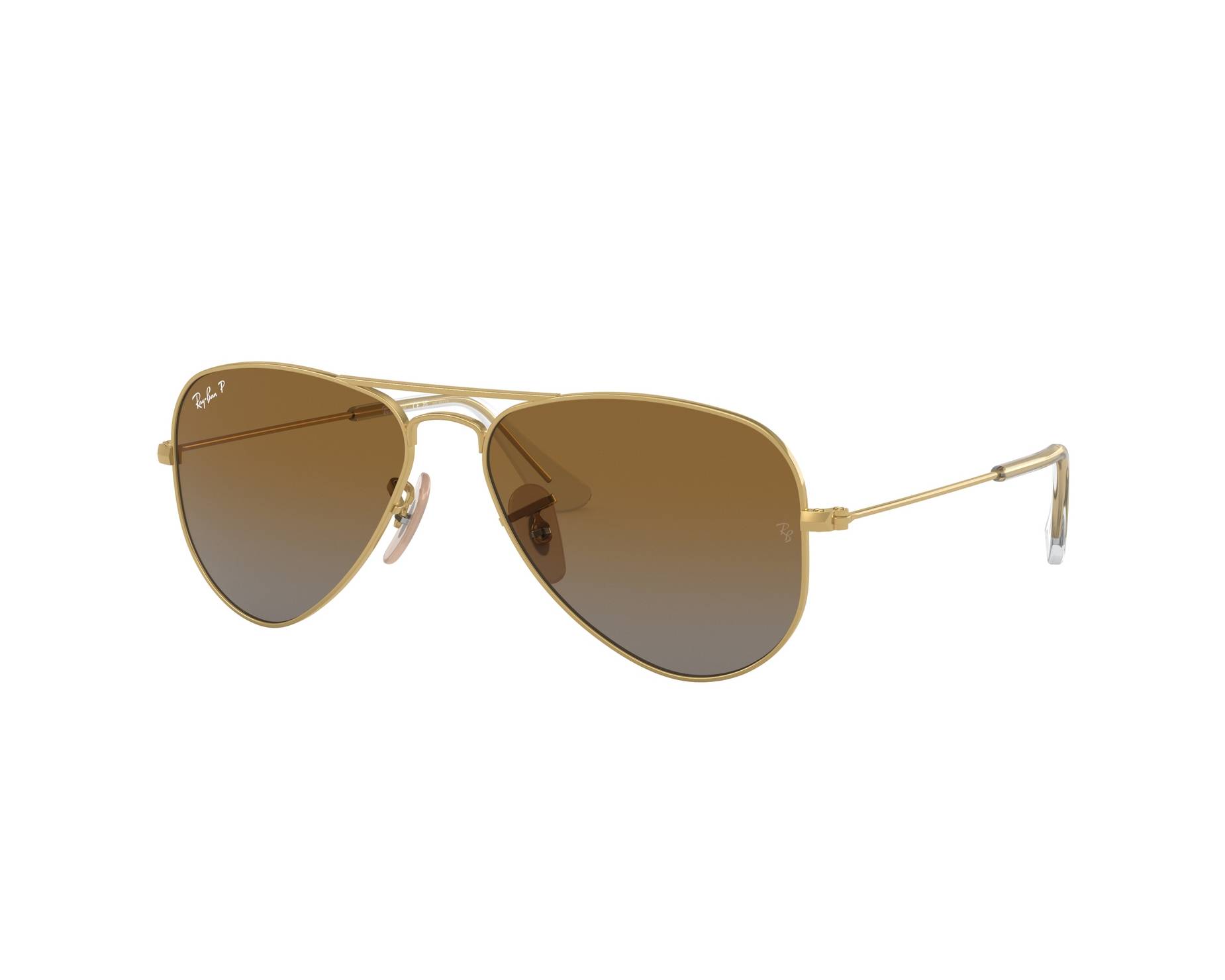 Ray-Ban RJ9506S 223/T5 50-13 Gold  360 degree view 1