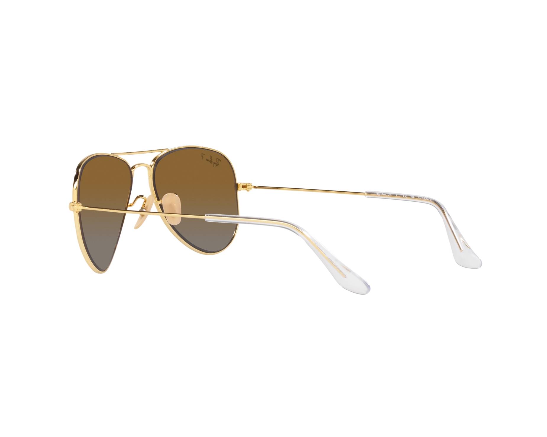 Ray-Ban RJ9506S 223/T5 50-13 Gold  360 degree view 6