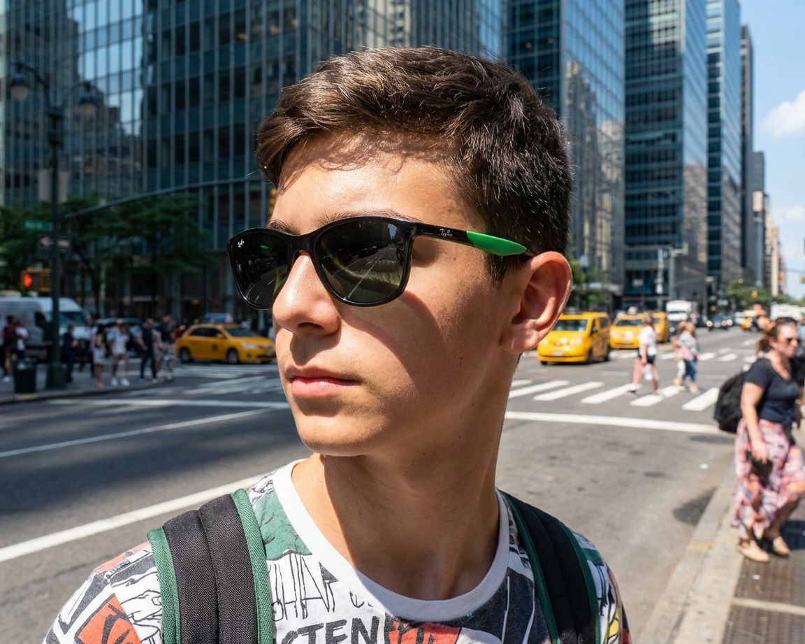 Ray-Ban RJ9077S 719371 49-16 Green  other view