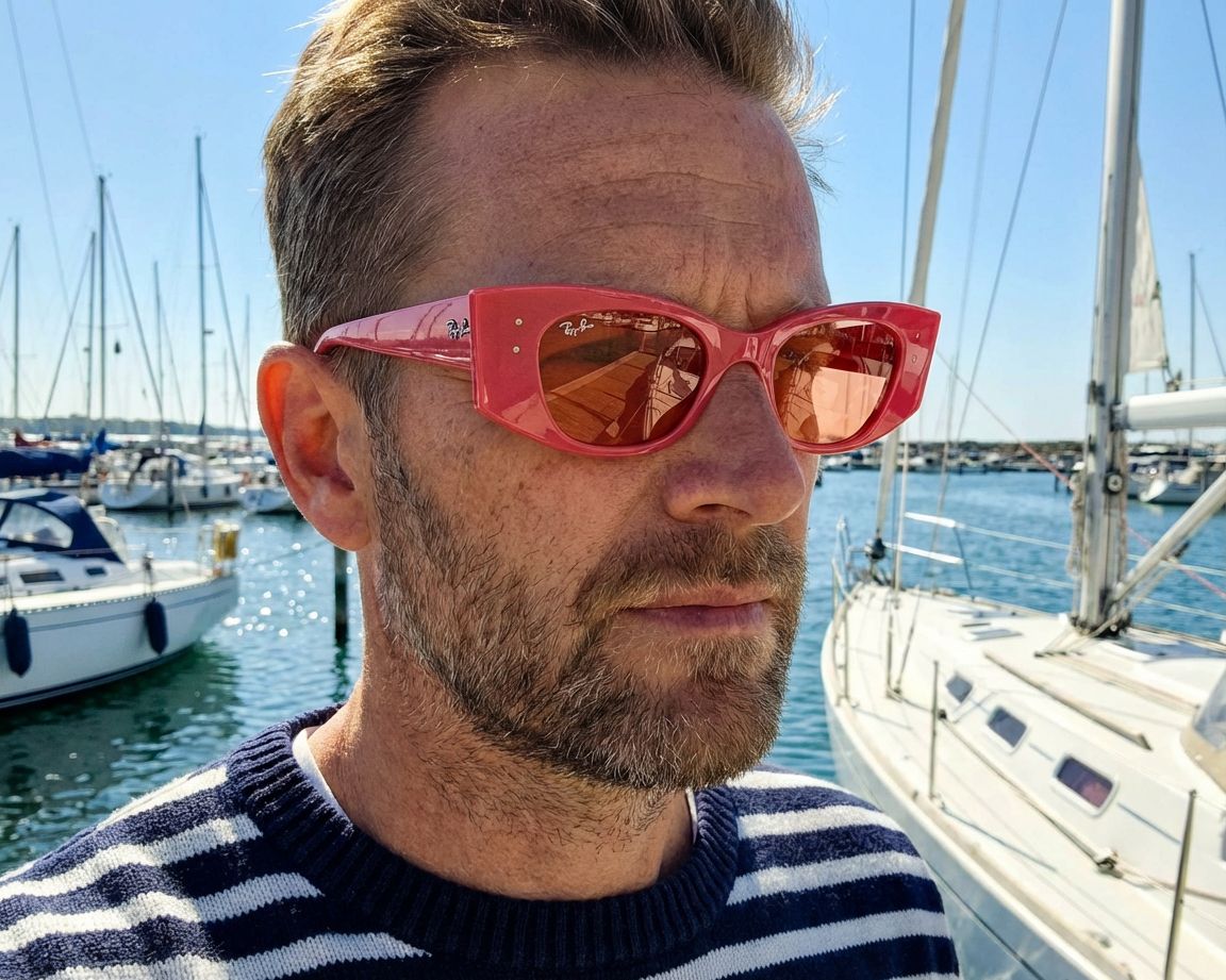 Ray-Ban RB4427 676084 49-20 rot  360 degree view 7