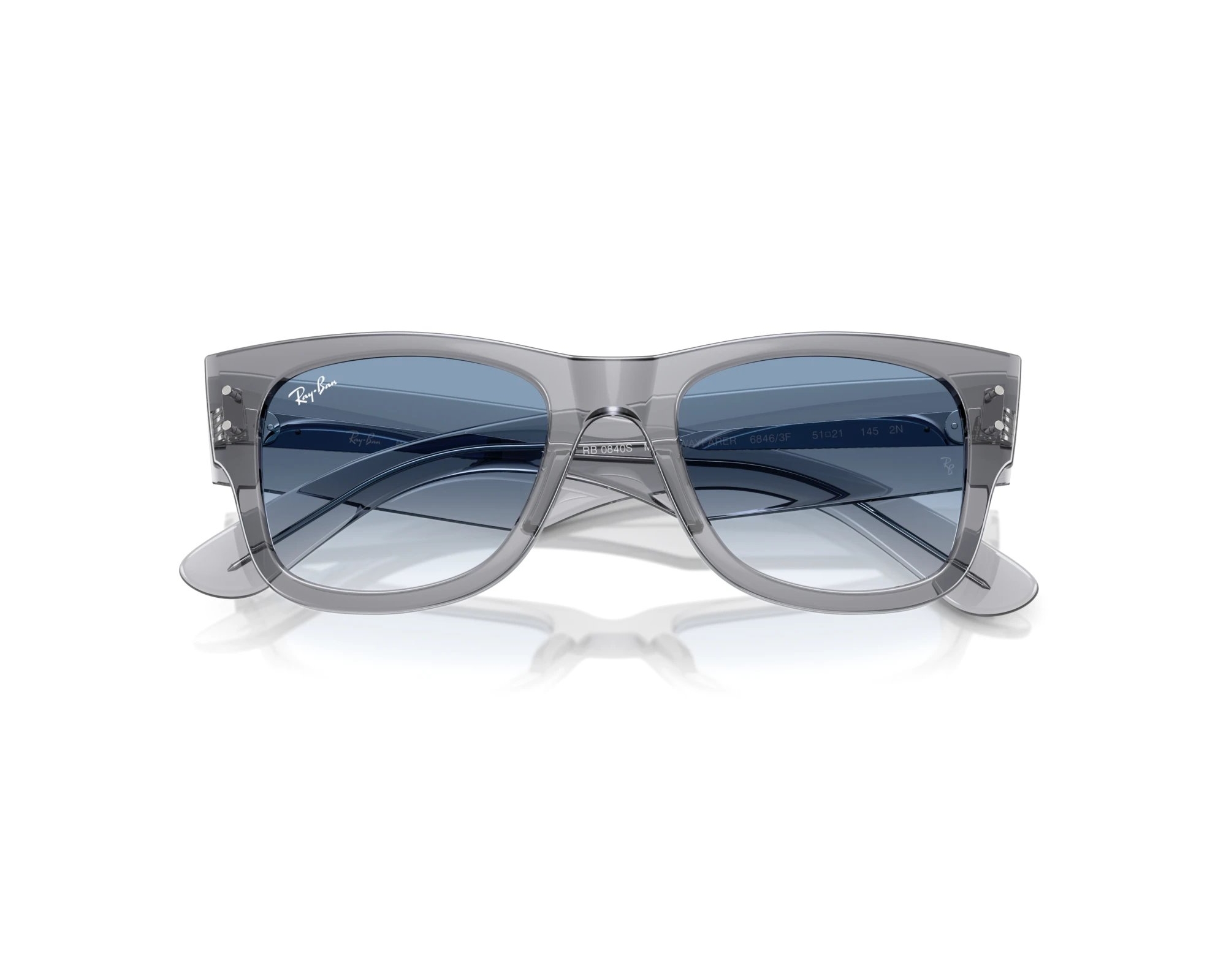 Ray-Ban Sunglasses Mega Wayfarer RB0840S 68463F