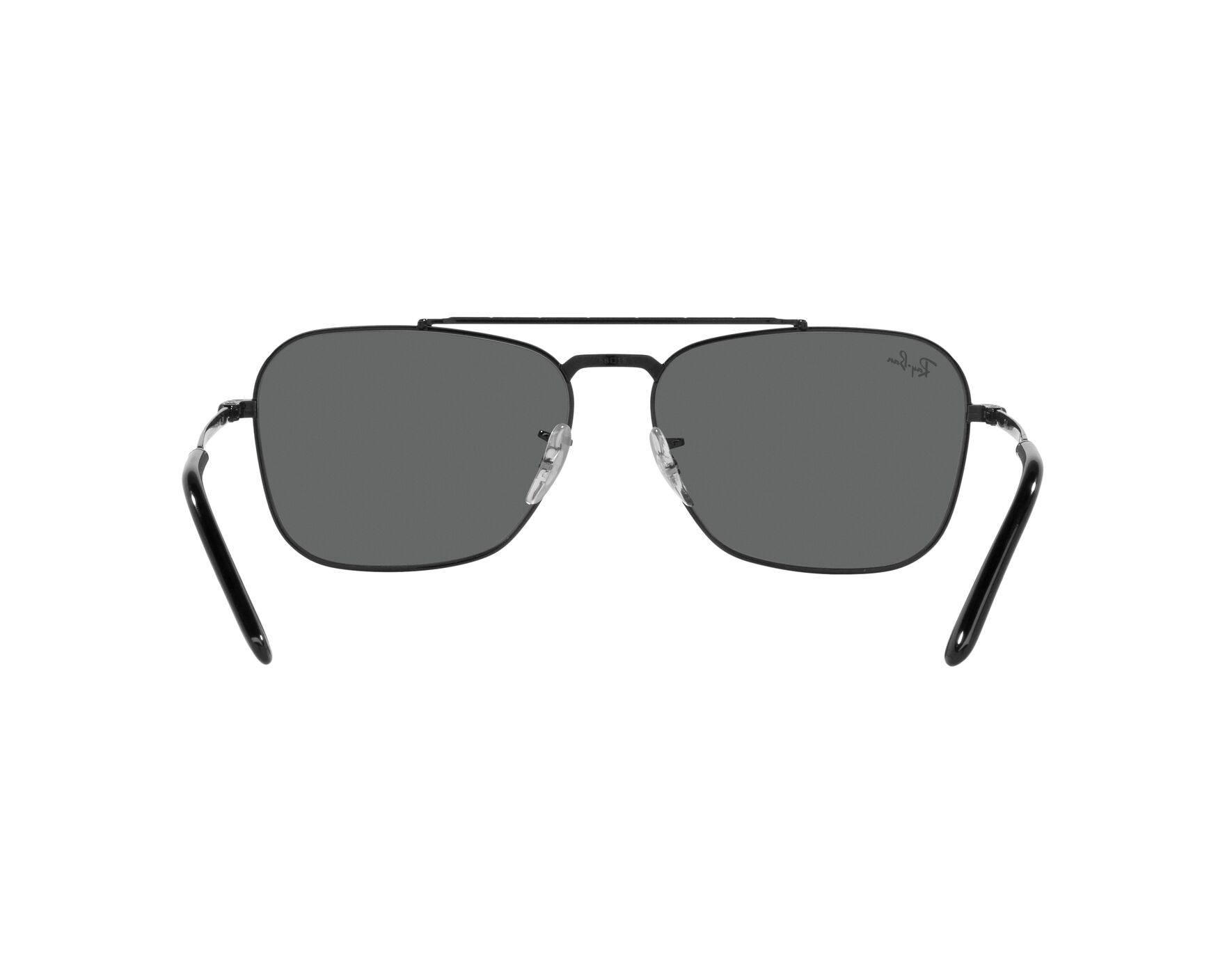 Ray-Ban RB3636 002/B1 58-15 Negra  360 degree view 8