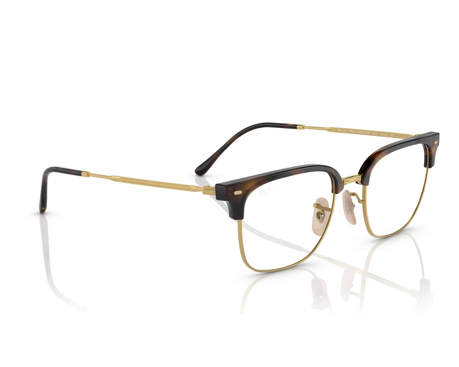Ray-Ban RX7216 2012 51-20 havana  360 degree view 3
