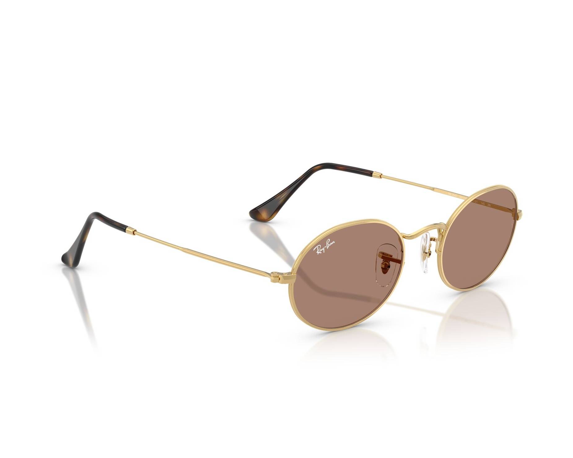 Ray-Ban Sunglasses Oval RB3547 001/1A