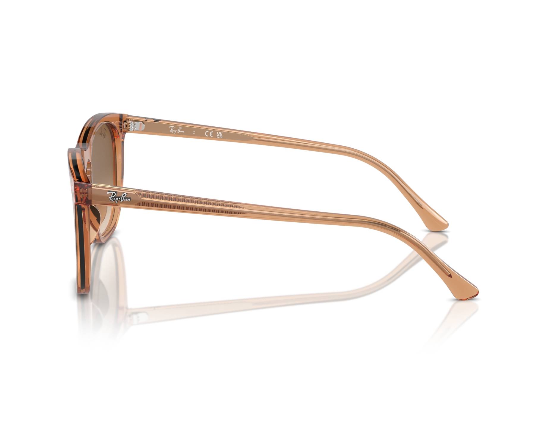 Ray-Ban RB2210 676451 - braun  360 degree view 5