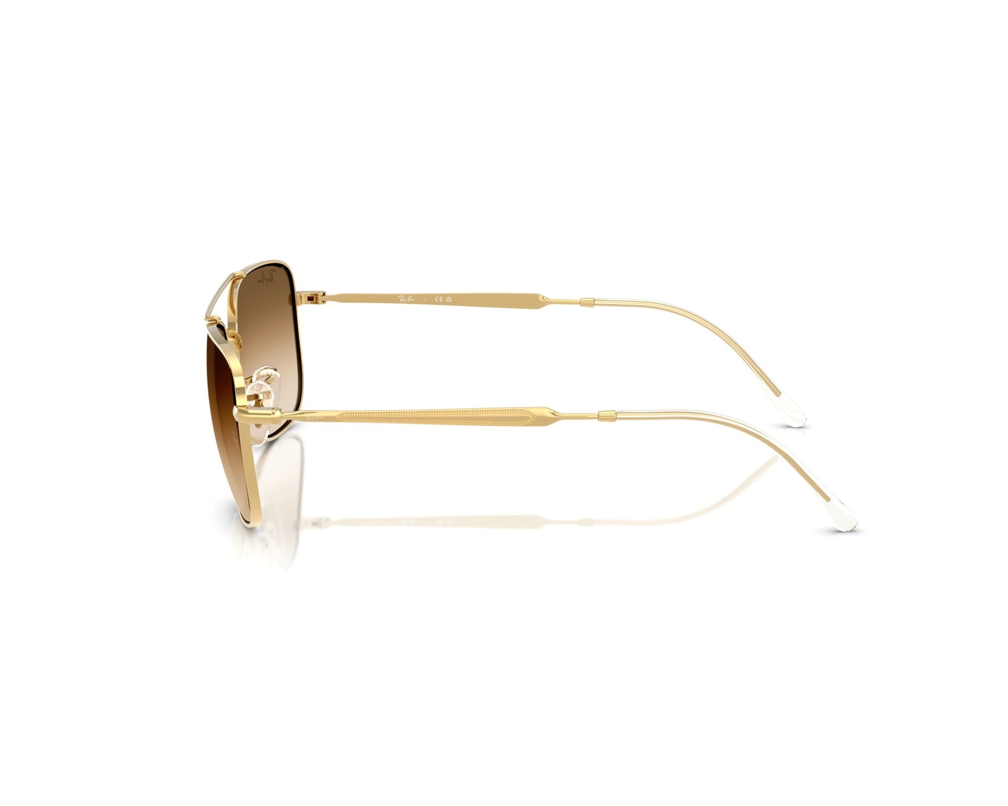 Ray-Ban RB3755 001/51 59-19 Gold  front view