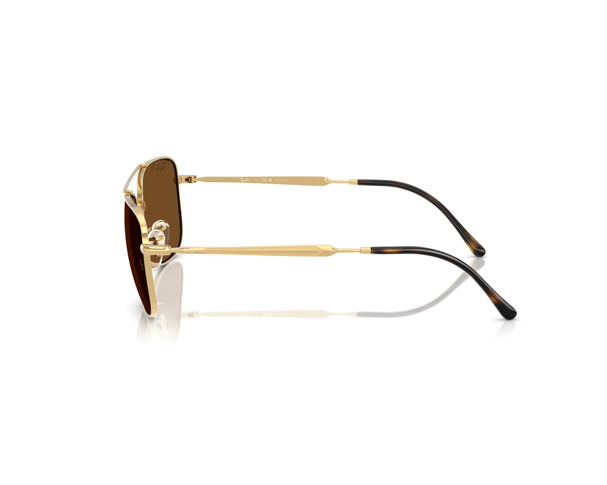 Ray-Ban RB3755 001/57 - Gold  front view