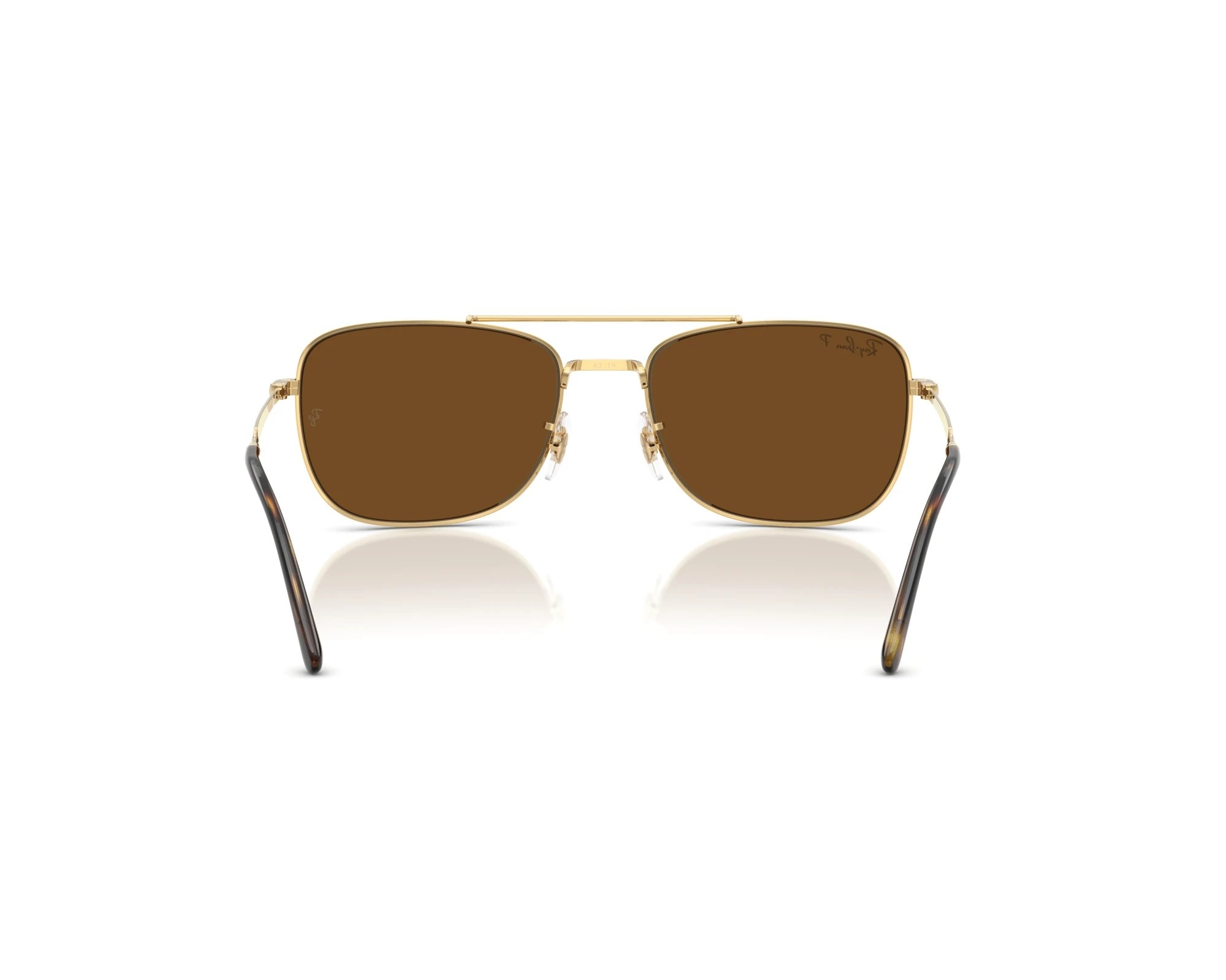 Ray-Ban RB3755 001/57 - Gold  side view